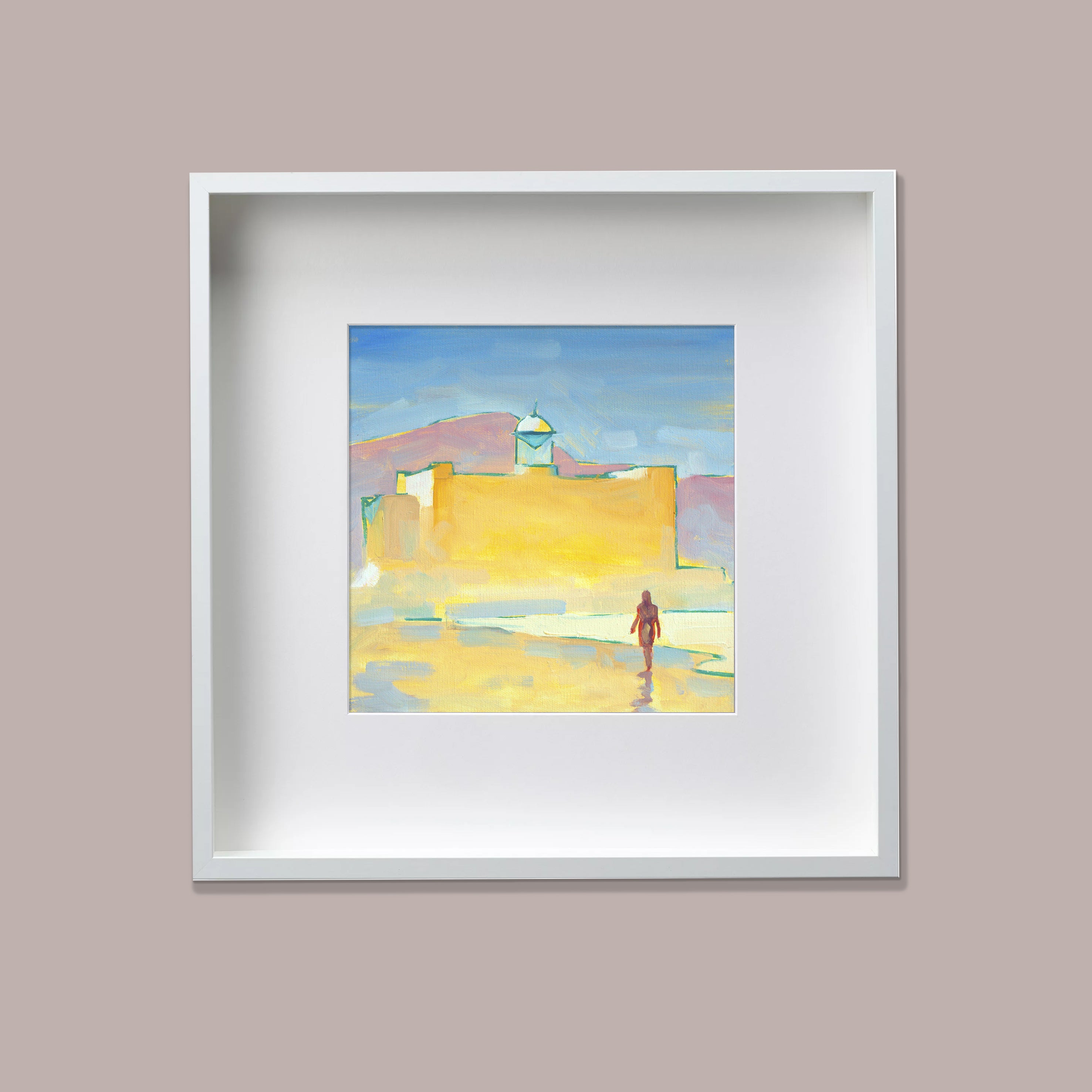 Original painting, Oil on canvas, 30x30cm, Las Palmas 126