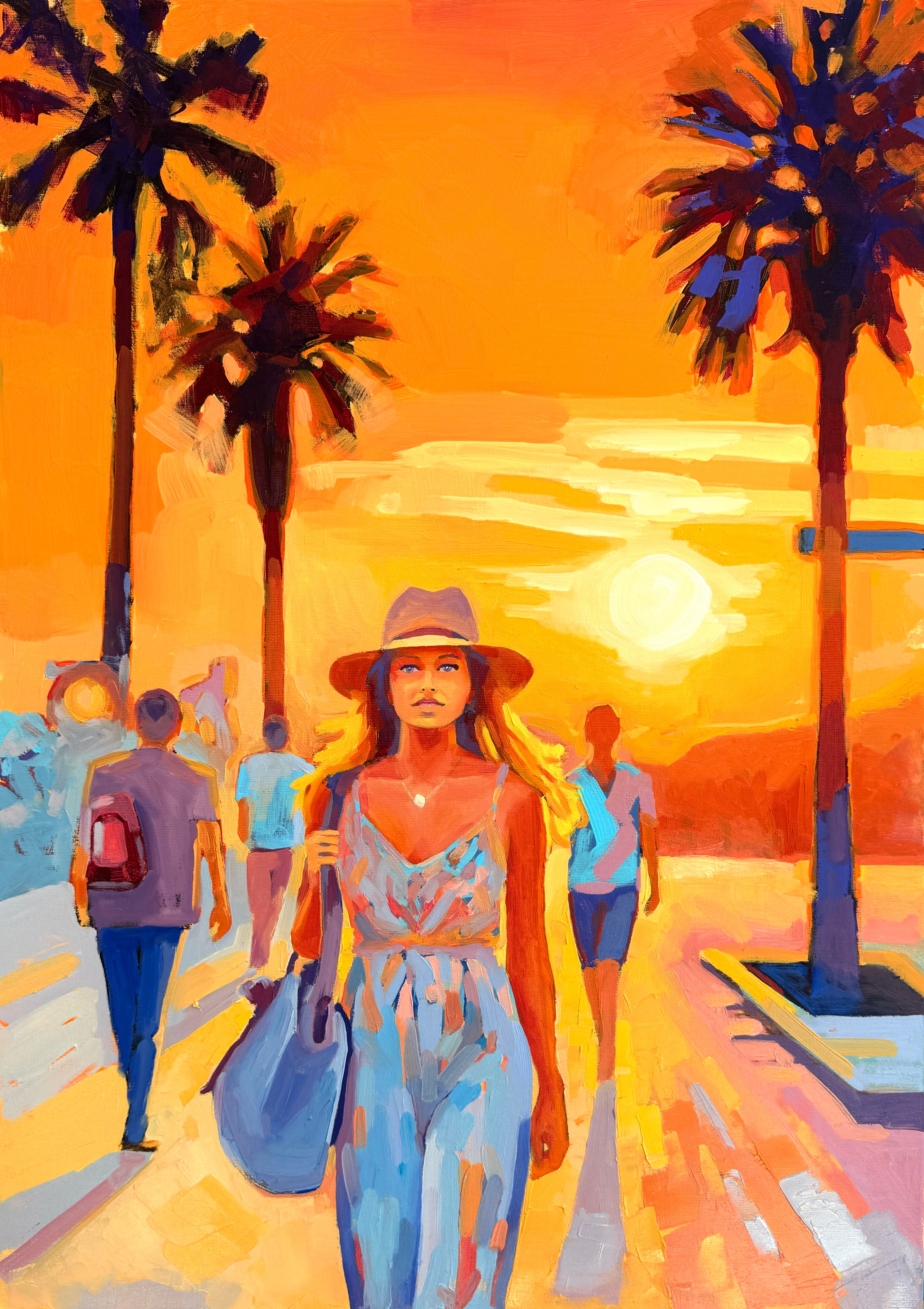 Original painting, Oil on canvas, 65x92cm, Las Palmas 135