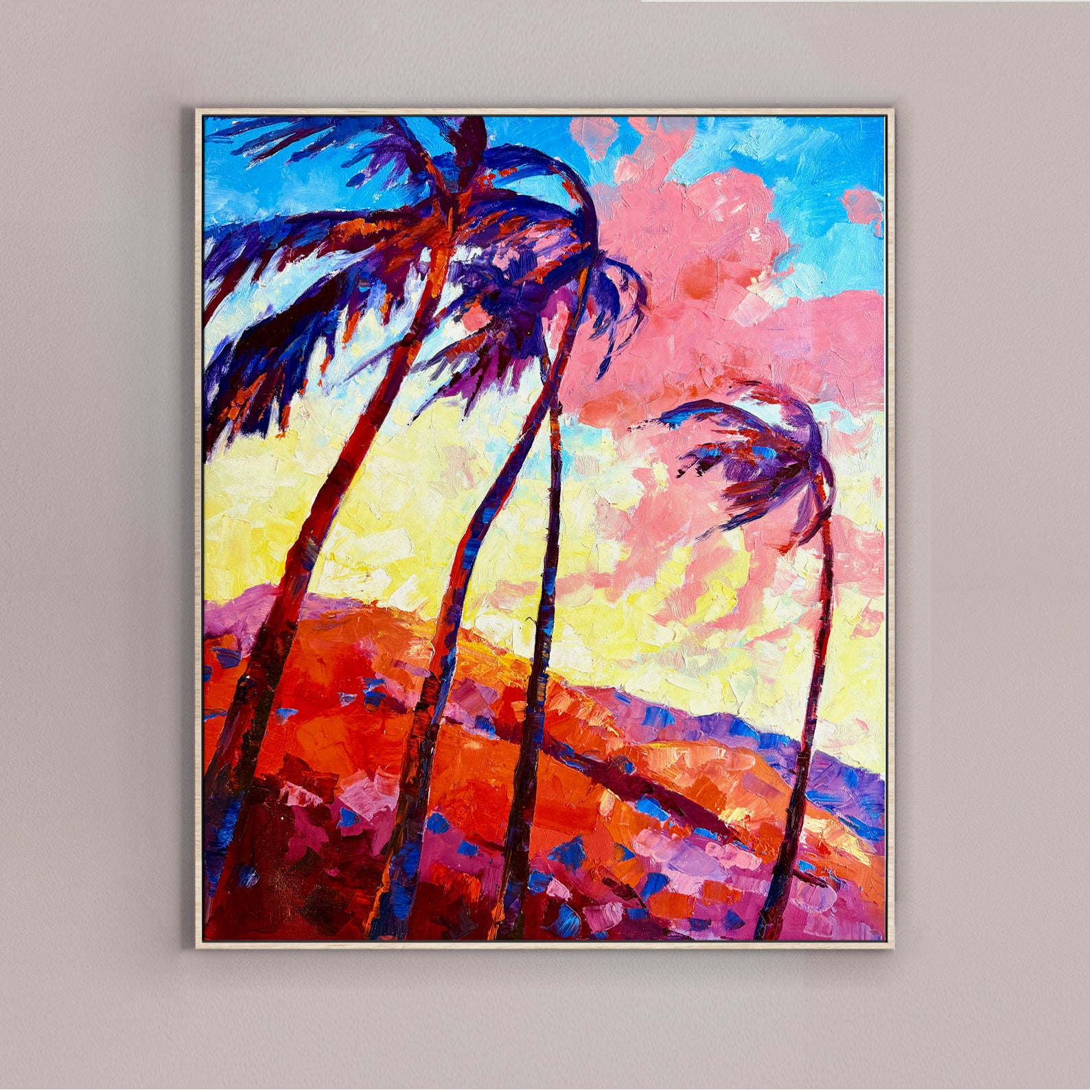 Original painting, Oil on canvas, 50x60cm, Las Palmas 136