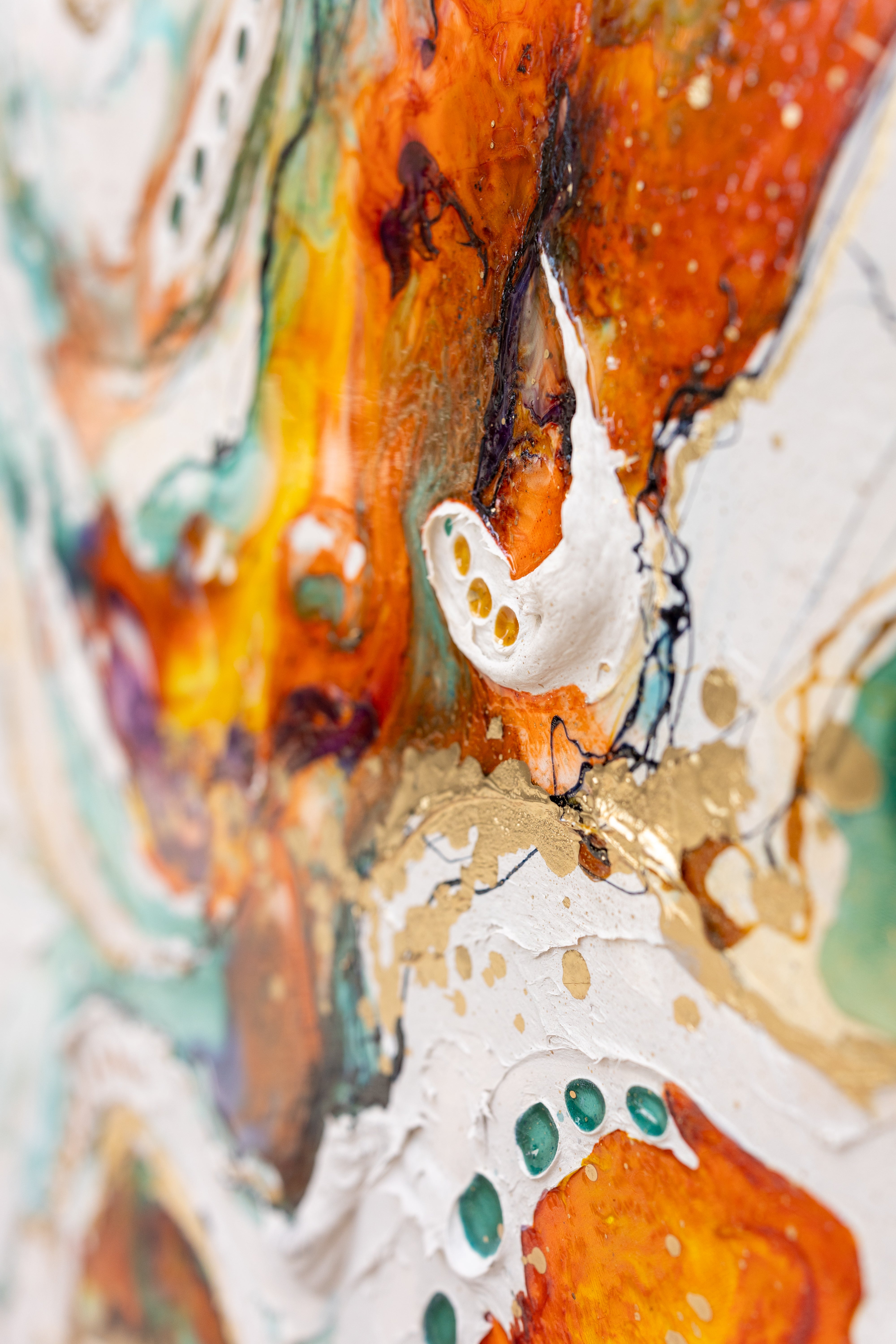 Moltenism, Original painting on canvas, 160x200cm, MO38