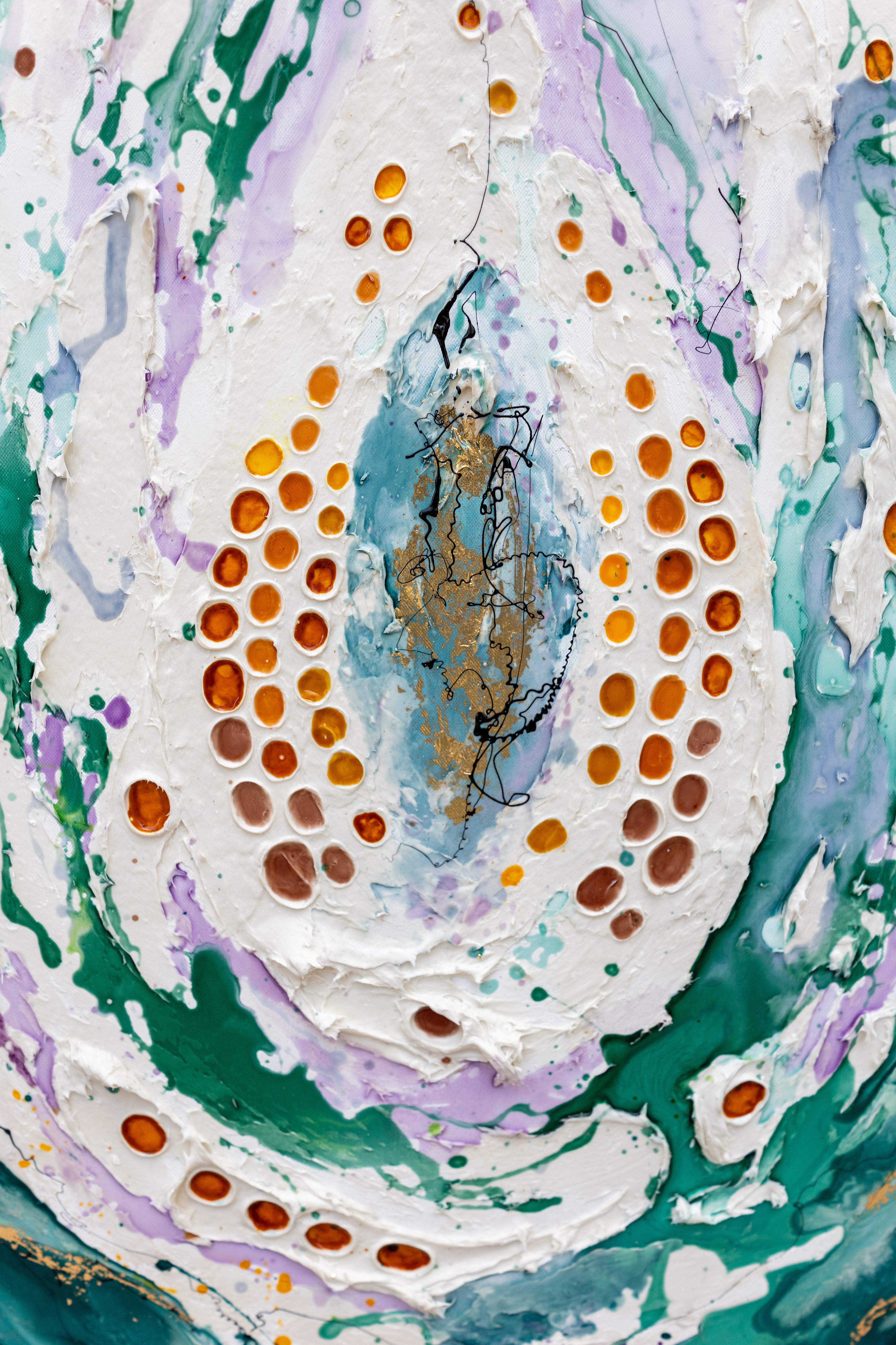 Moltenism, modern abstract art, 160x200cm, MO37