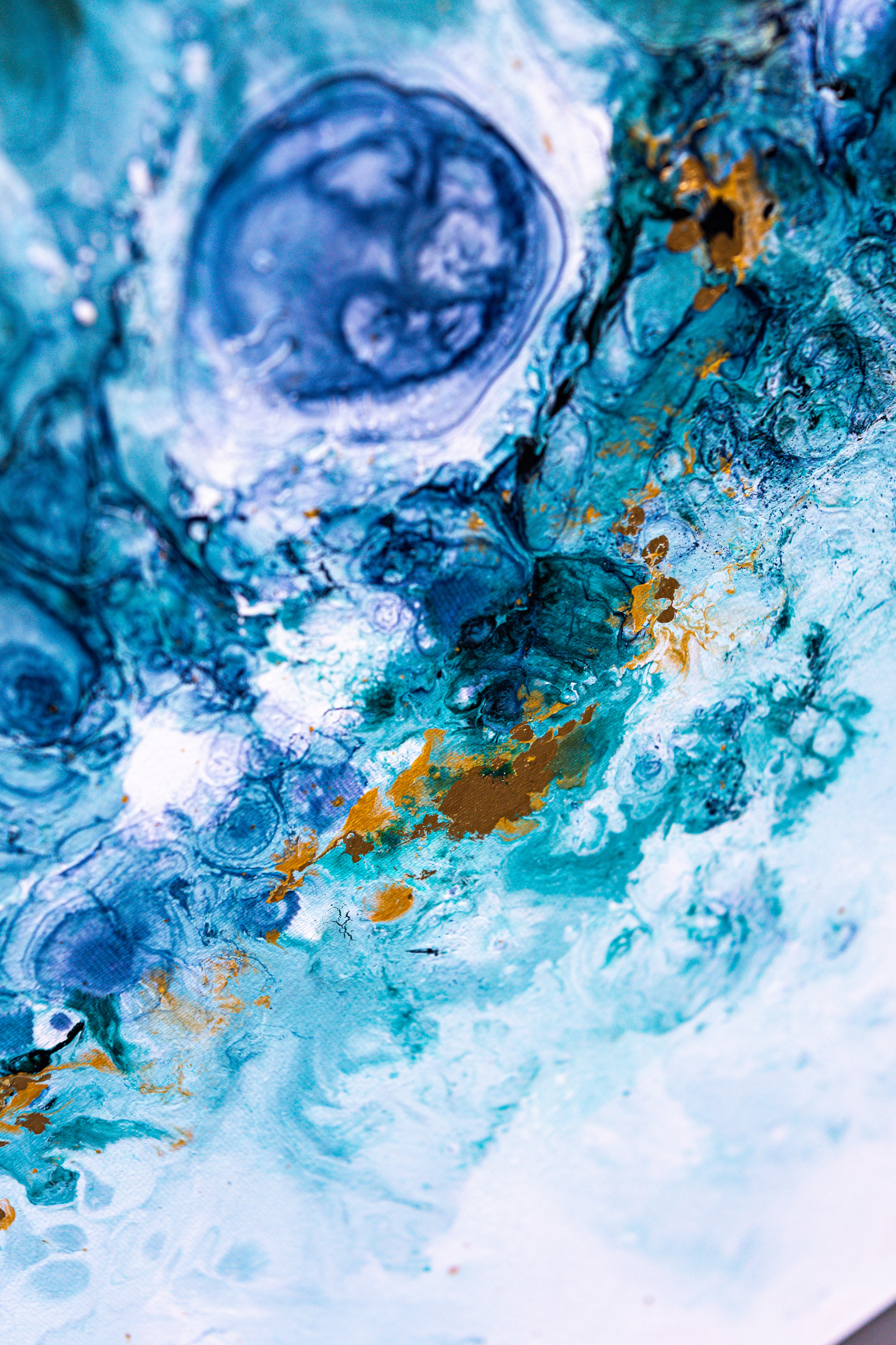 Abstract Painting, Textured, 130x89cm, mona12