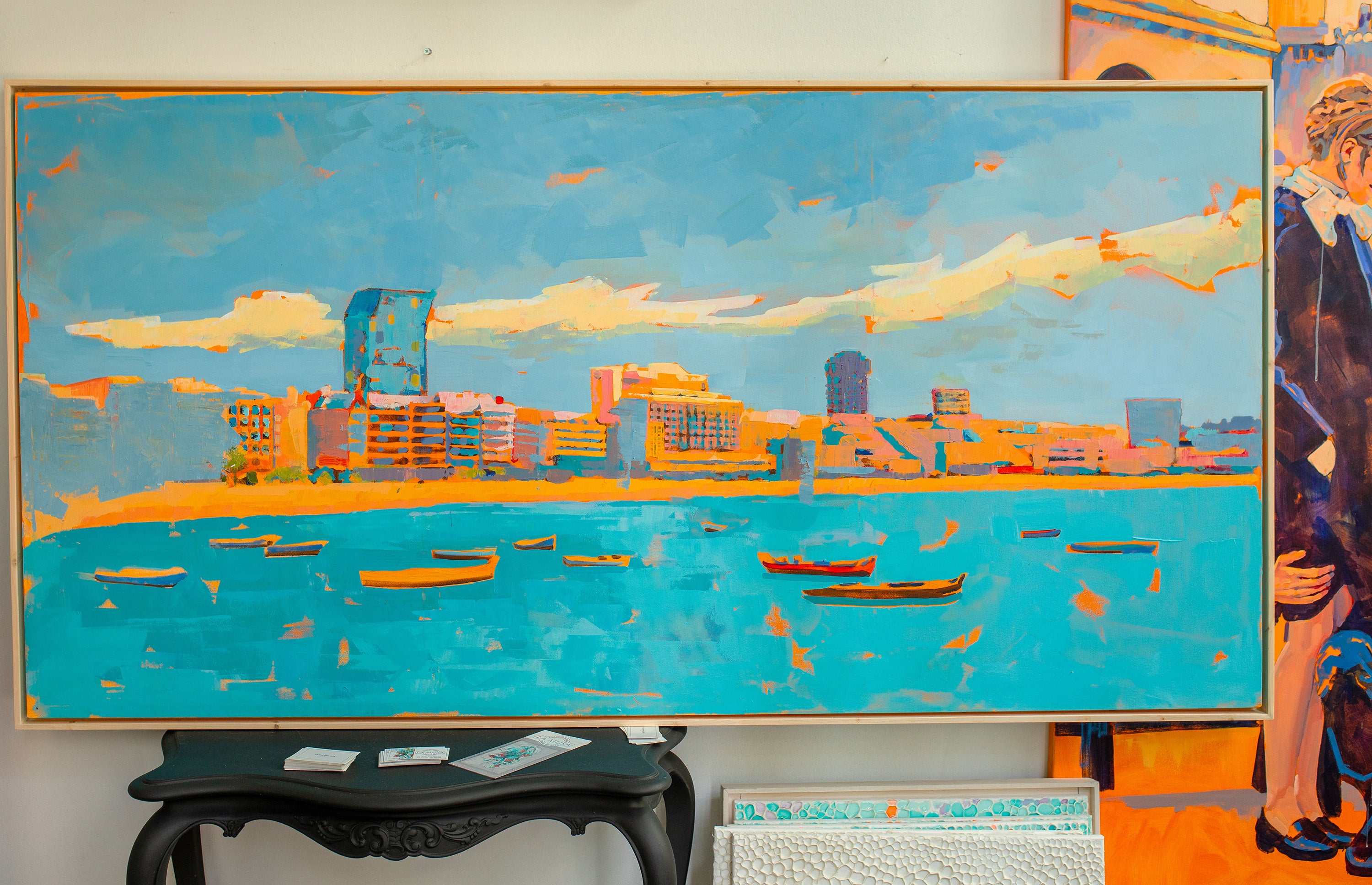 Original painting, Oil on canvas, 200x100cm, Las Palmas 118