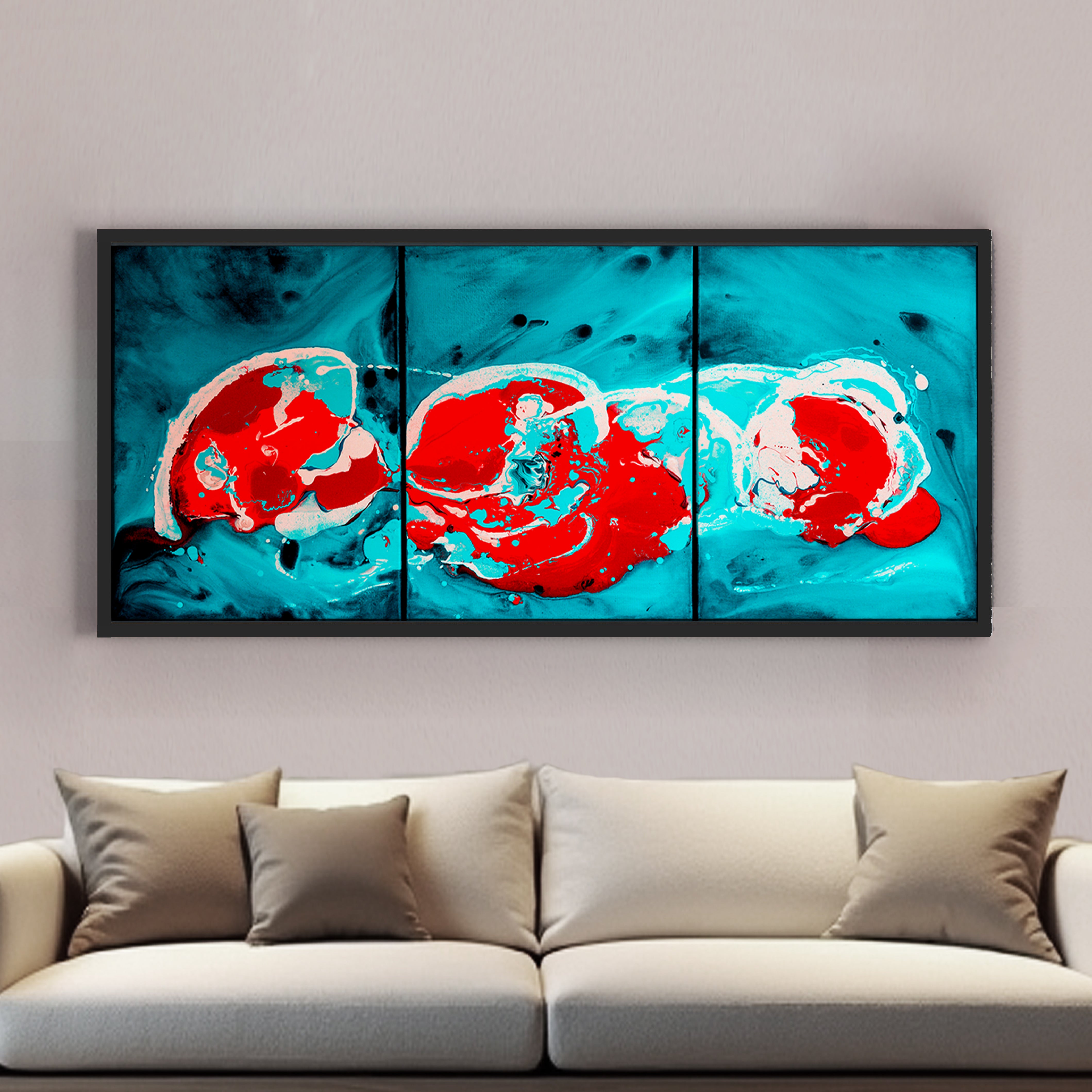 Original painting on canvas, 80x180cm, MONA7