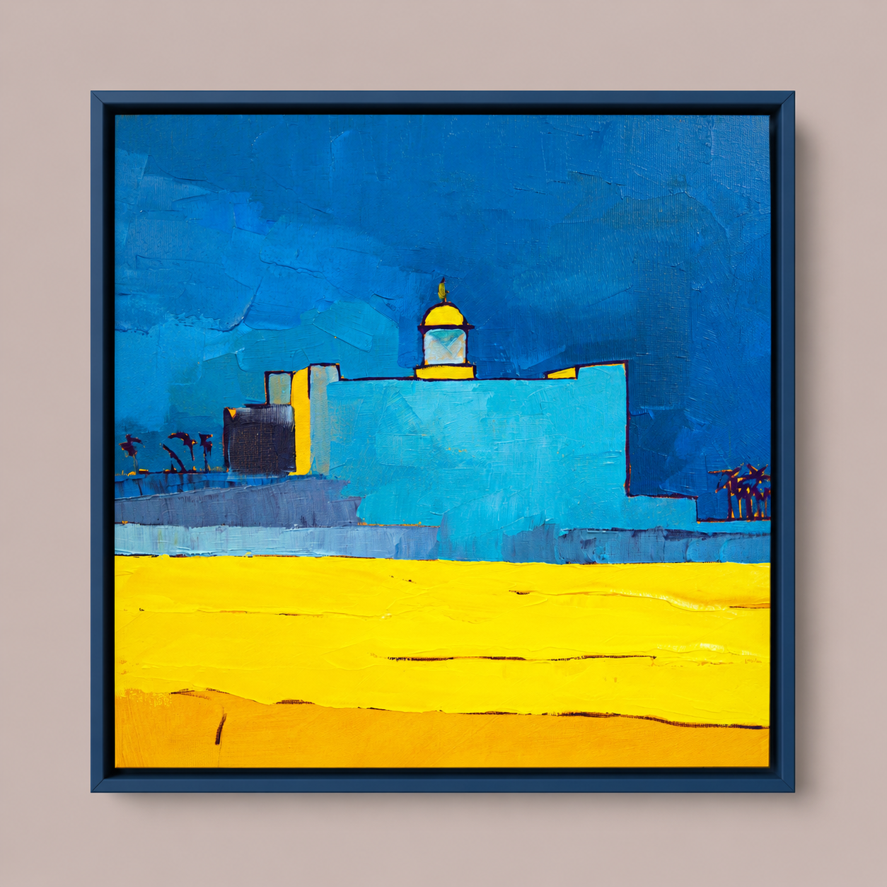 Las Palmas Evening Near Alfredo Kraus, 40х40cm