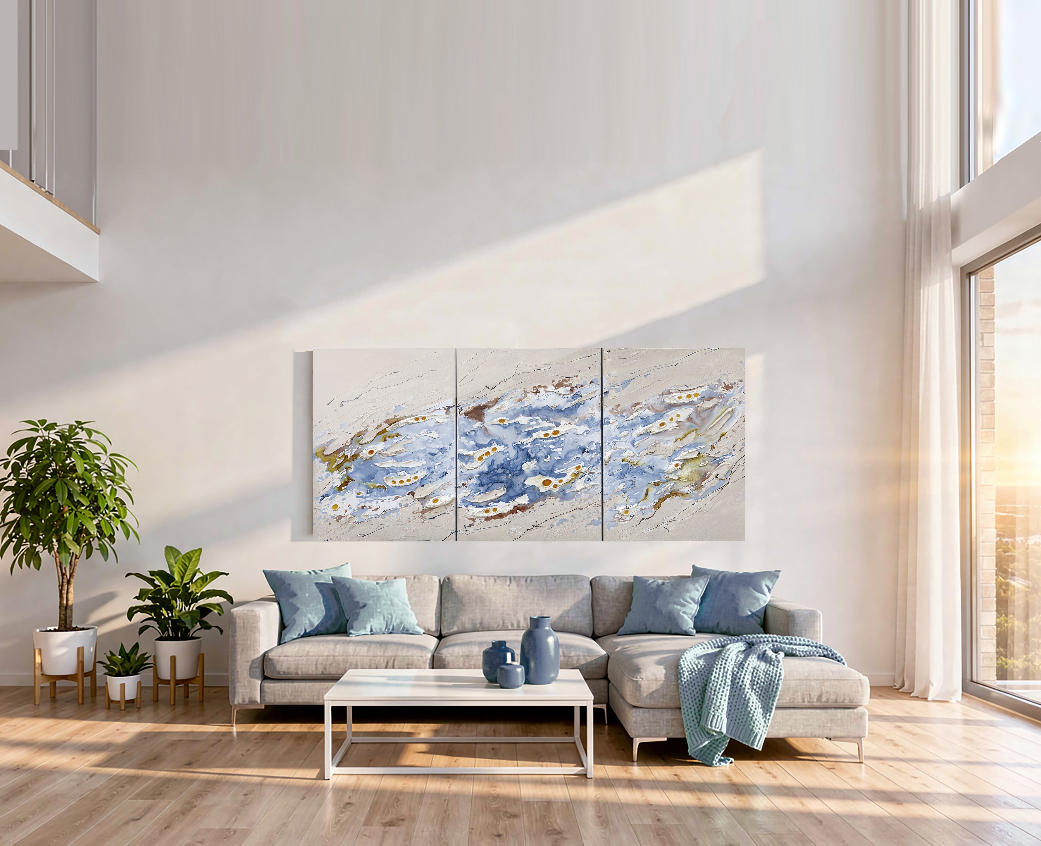 Moltenism, Original painting on canvas, 80x180cm, MO34