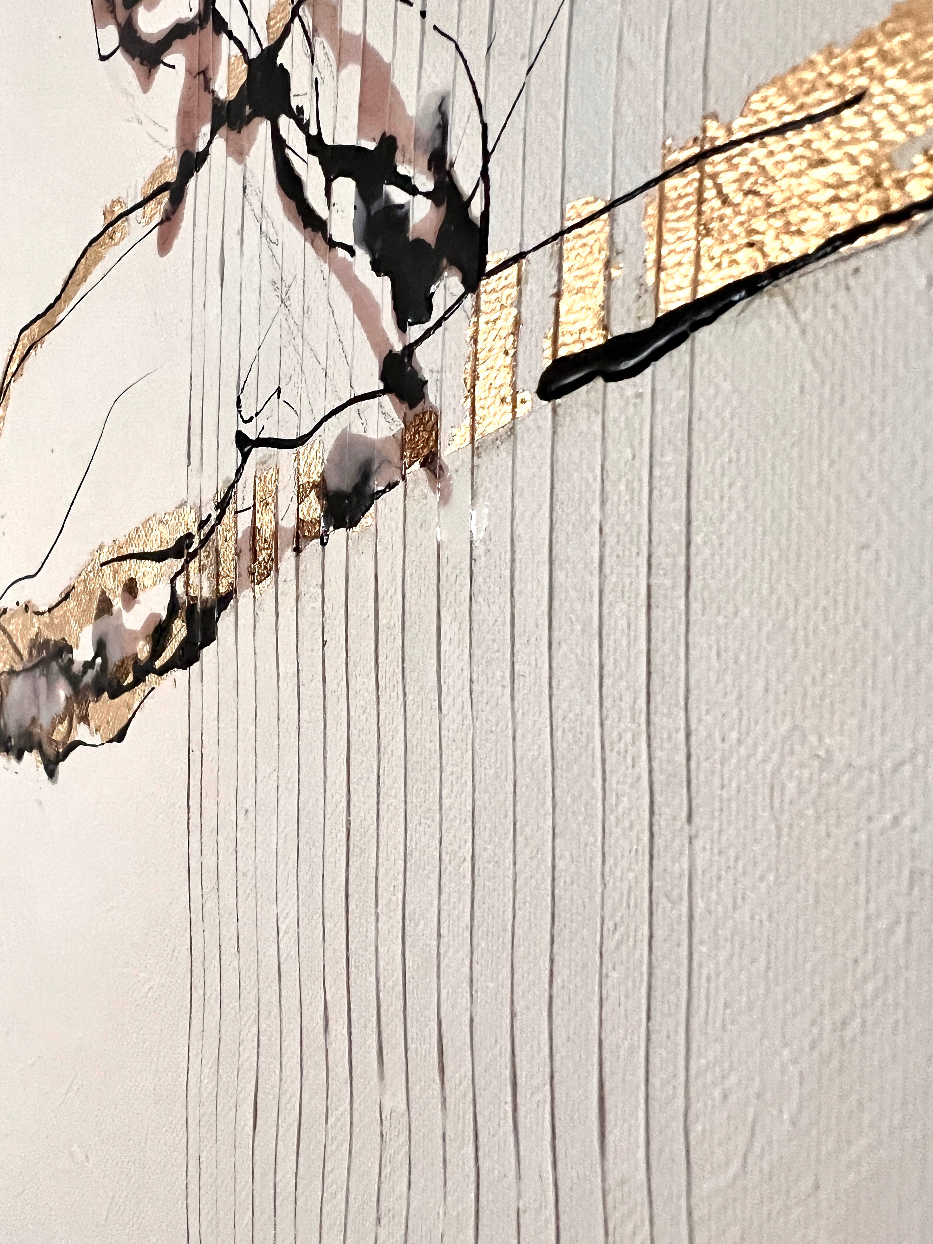 SOLD Moltenism, Original painting on Canvas, 130x90cm, canvas