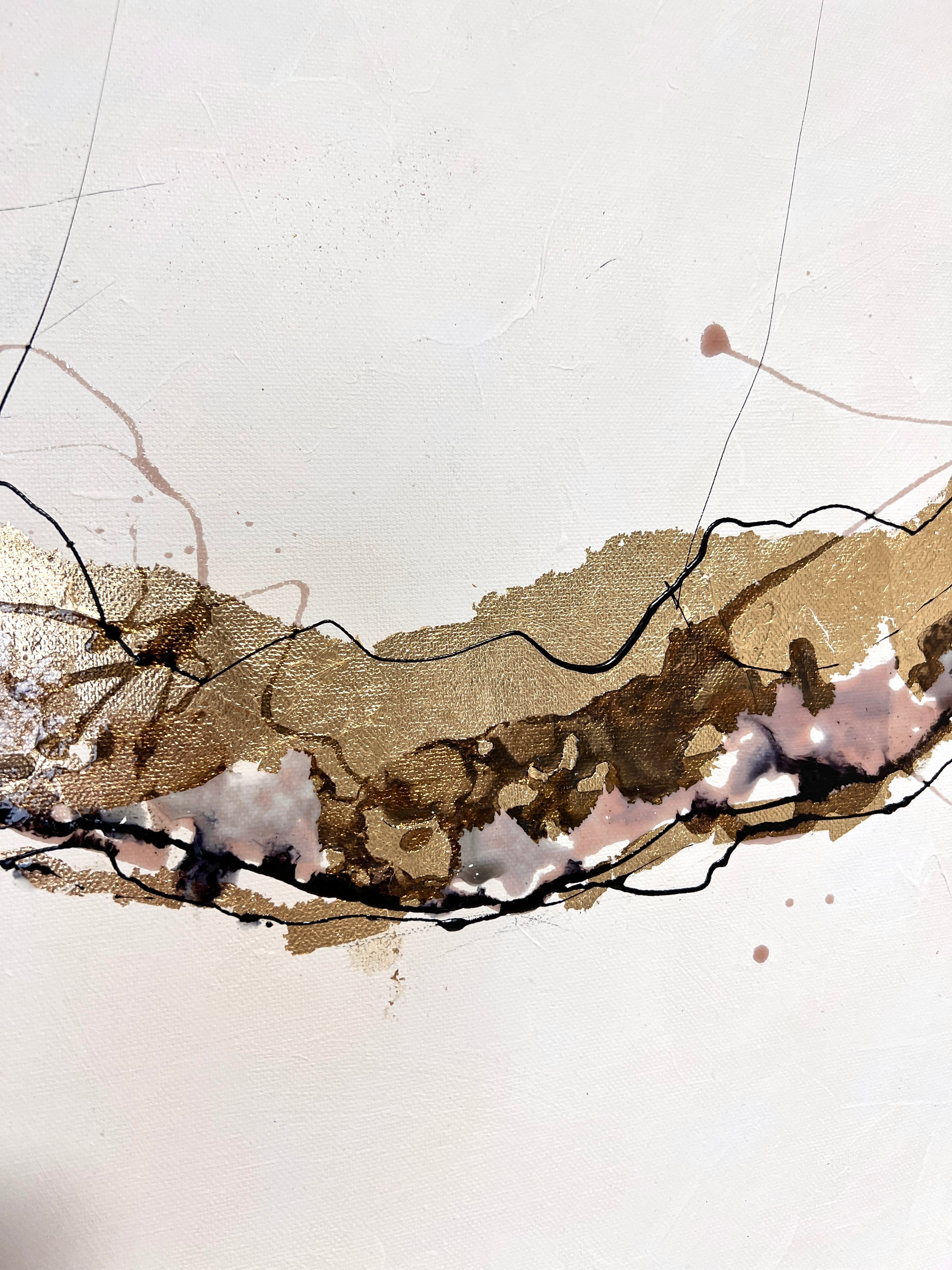SOLD Moltenism, Original painting on Canvas, 130x90cm, canvas