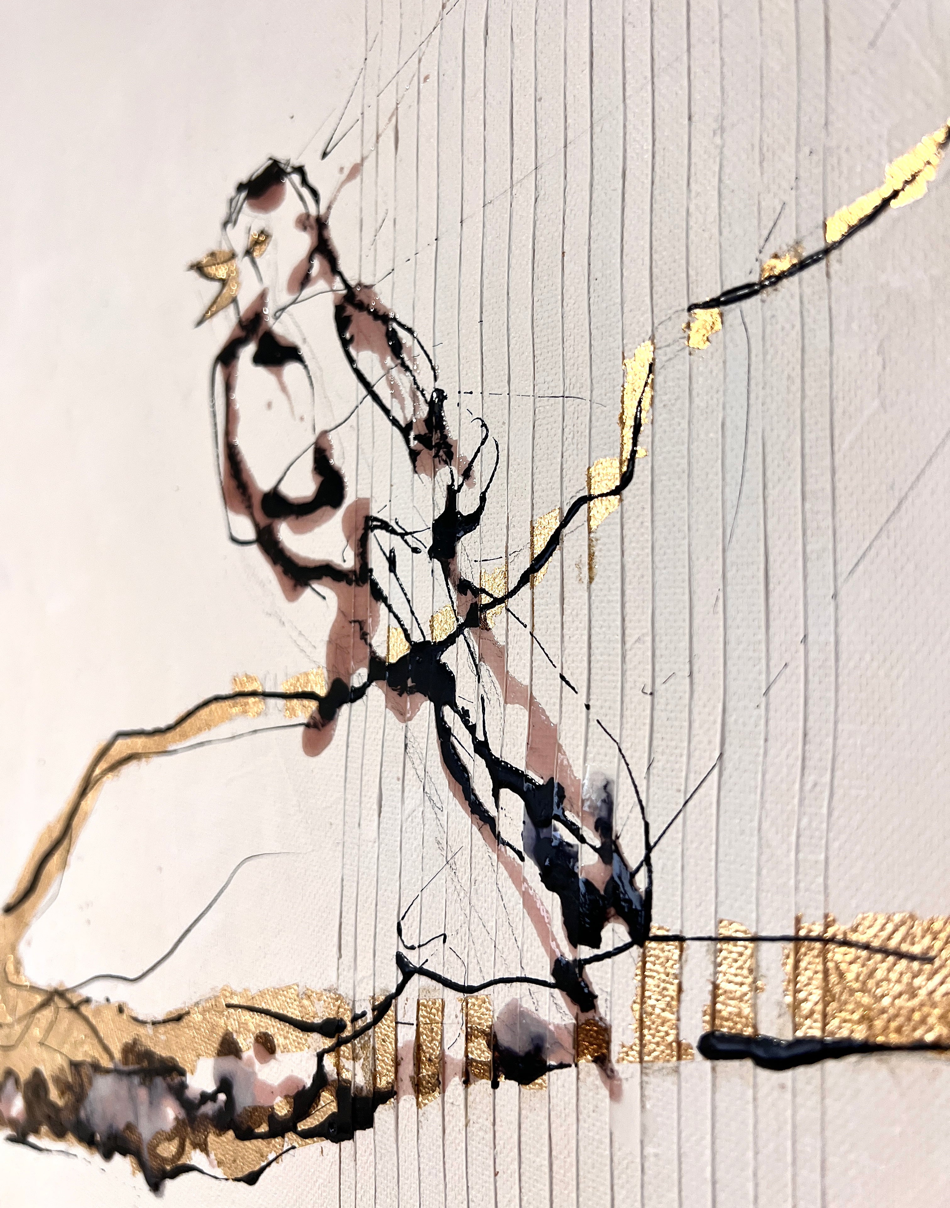 Moltenism, Original painting on Canvas, 130x90cm, canvas