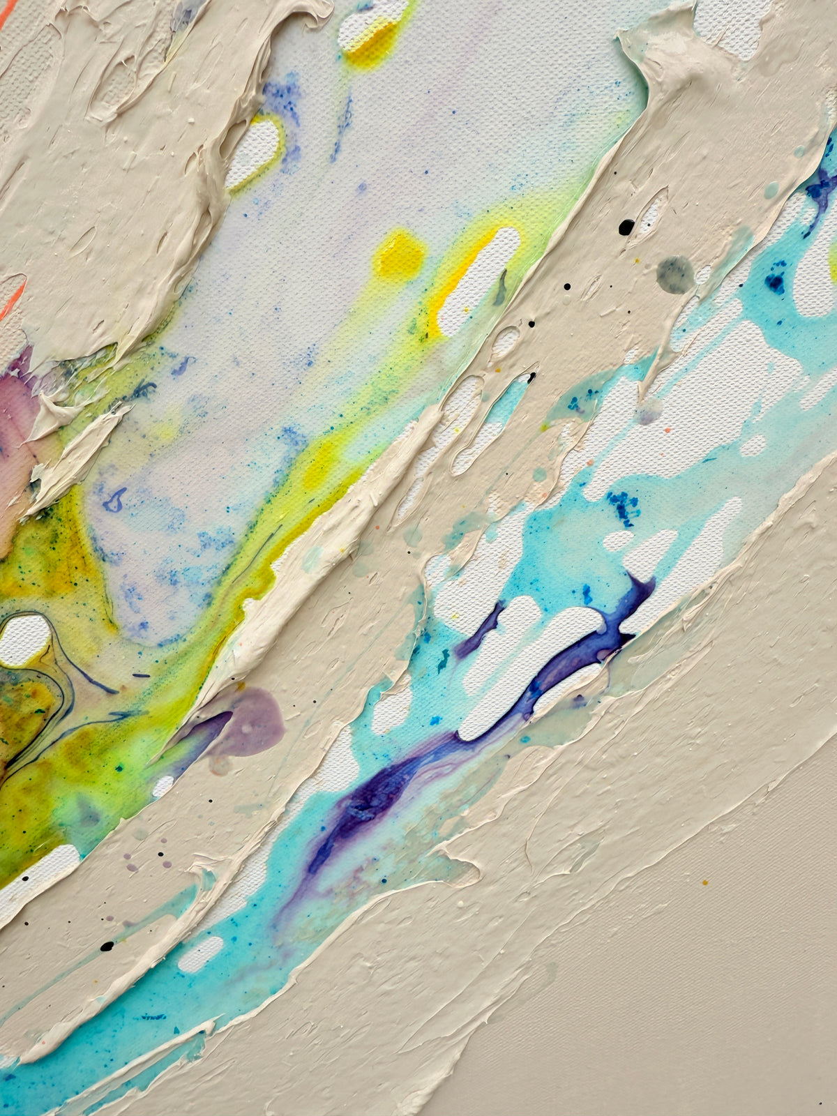 Ignis Nebula – Original Moltenism Painting, 100x140cm