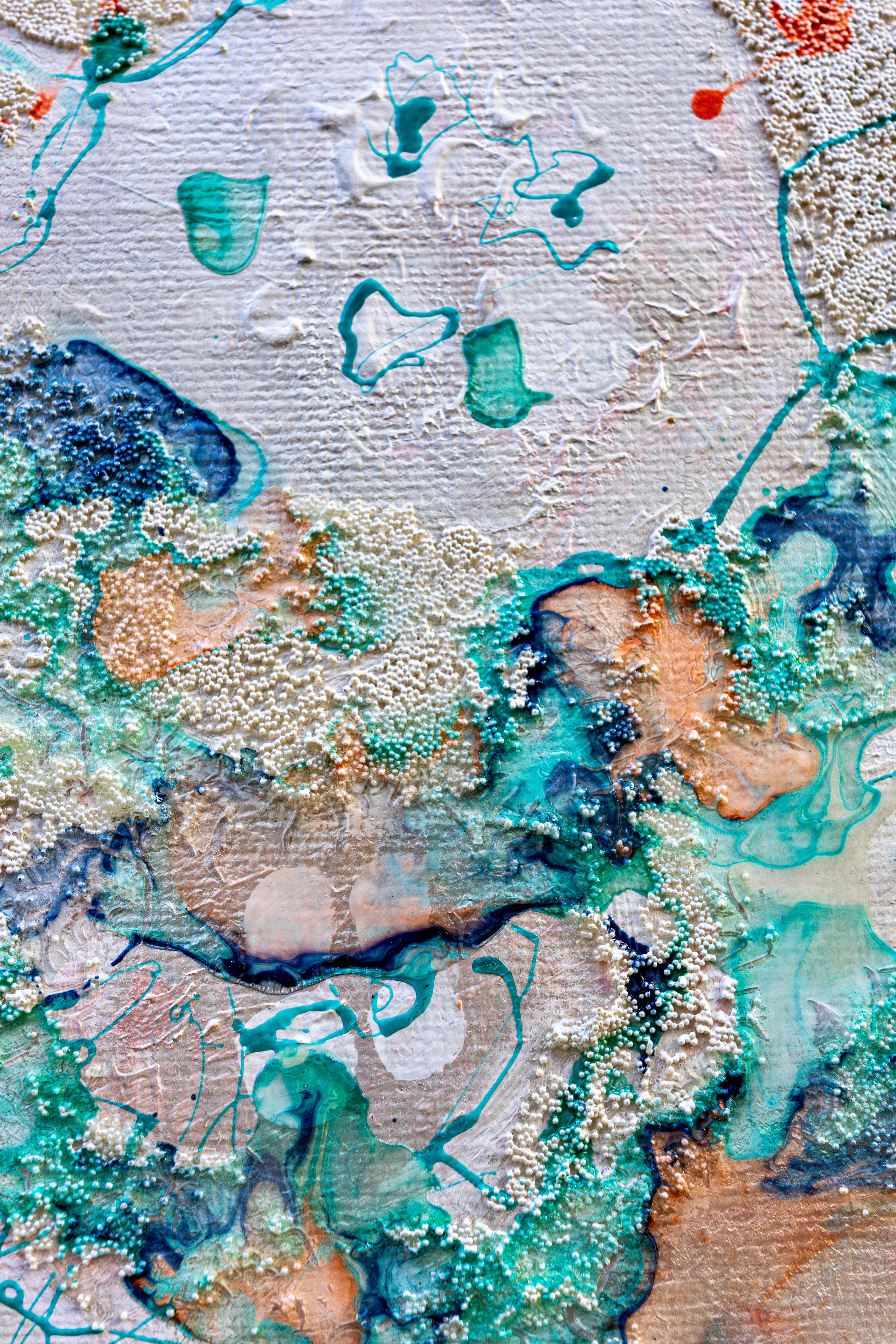 Moltenism, Original painting on canvas, 35x70cm, MO51, Introverts 2026 series