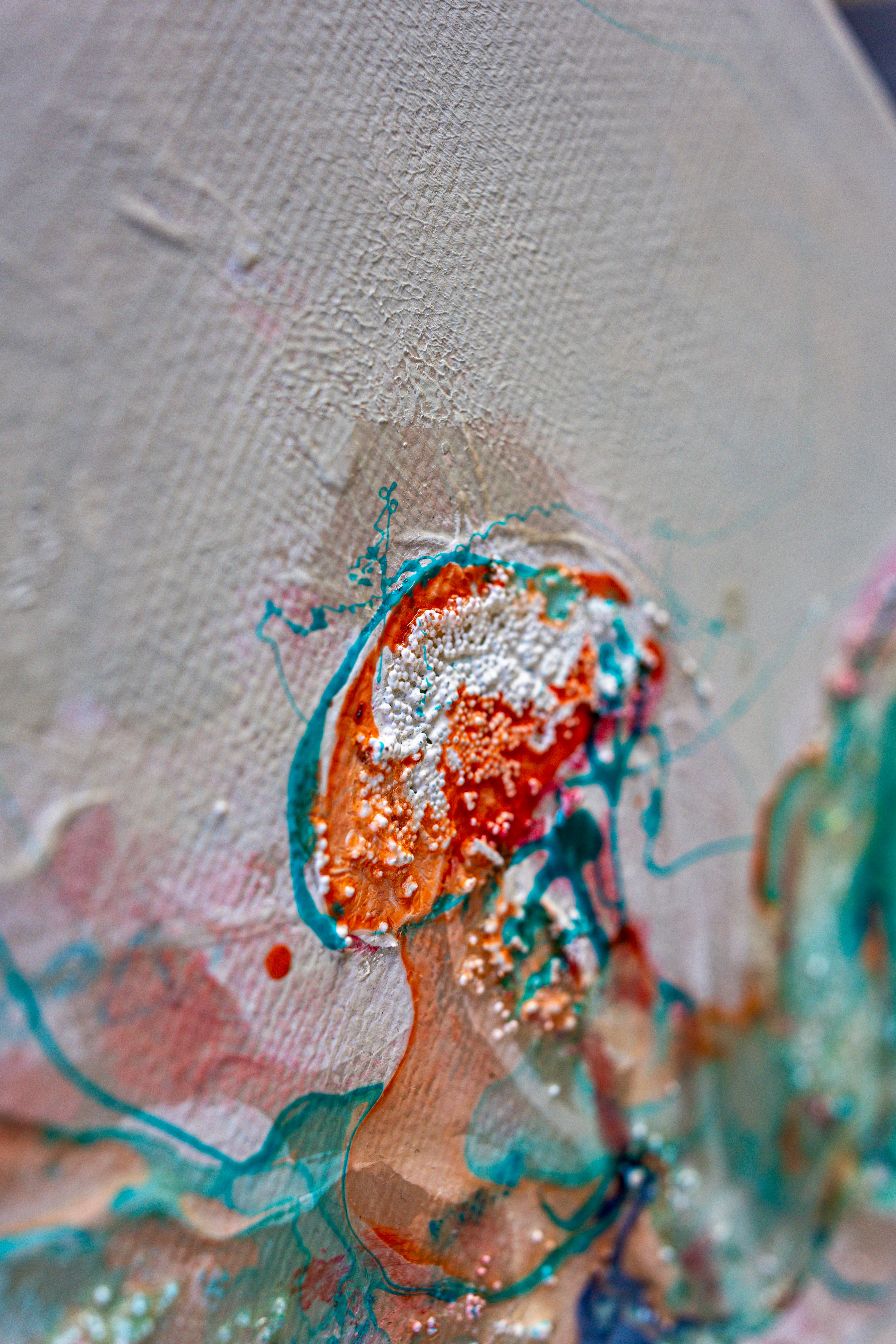 Moltenism, Original painting on canvas, 35x70cm, MO57, Introverts 2026 series