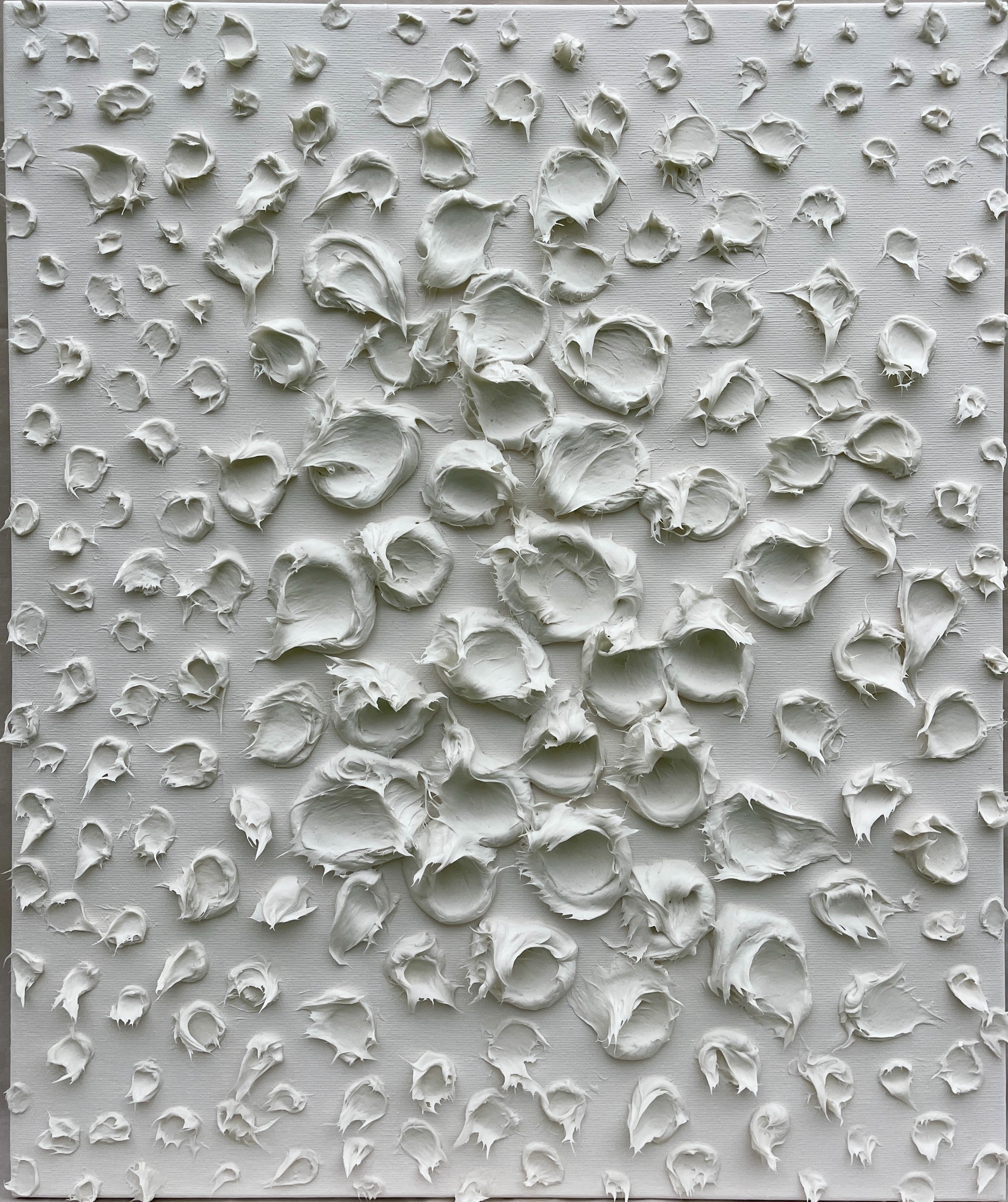 Moltenism, Original painting on Canvas, 50x60 cm, 'Ice Cream'