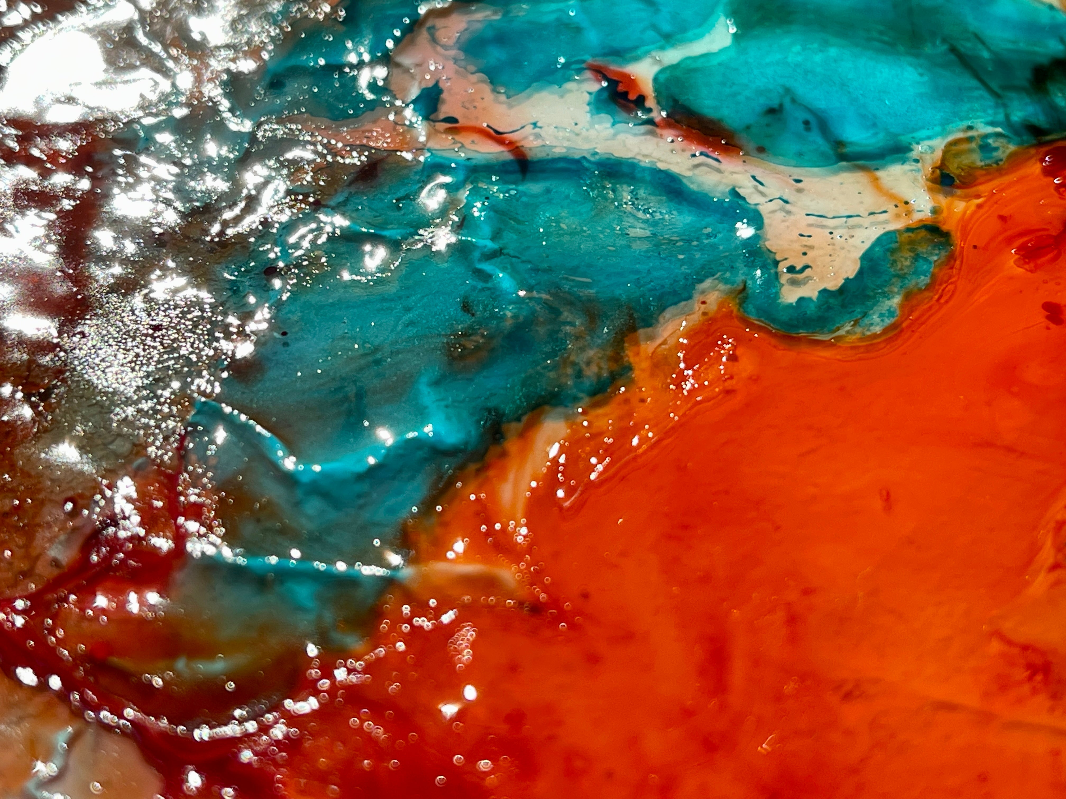 "Aurora" Original painting on Canvas, 60x100 cm, Moltenism