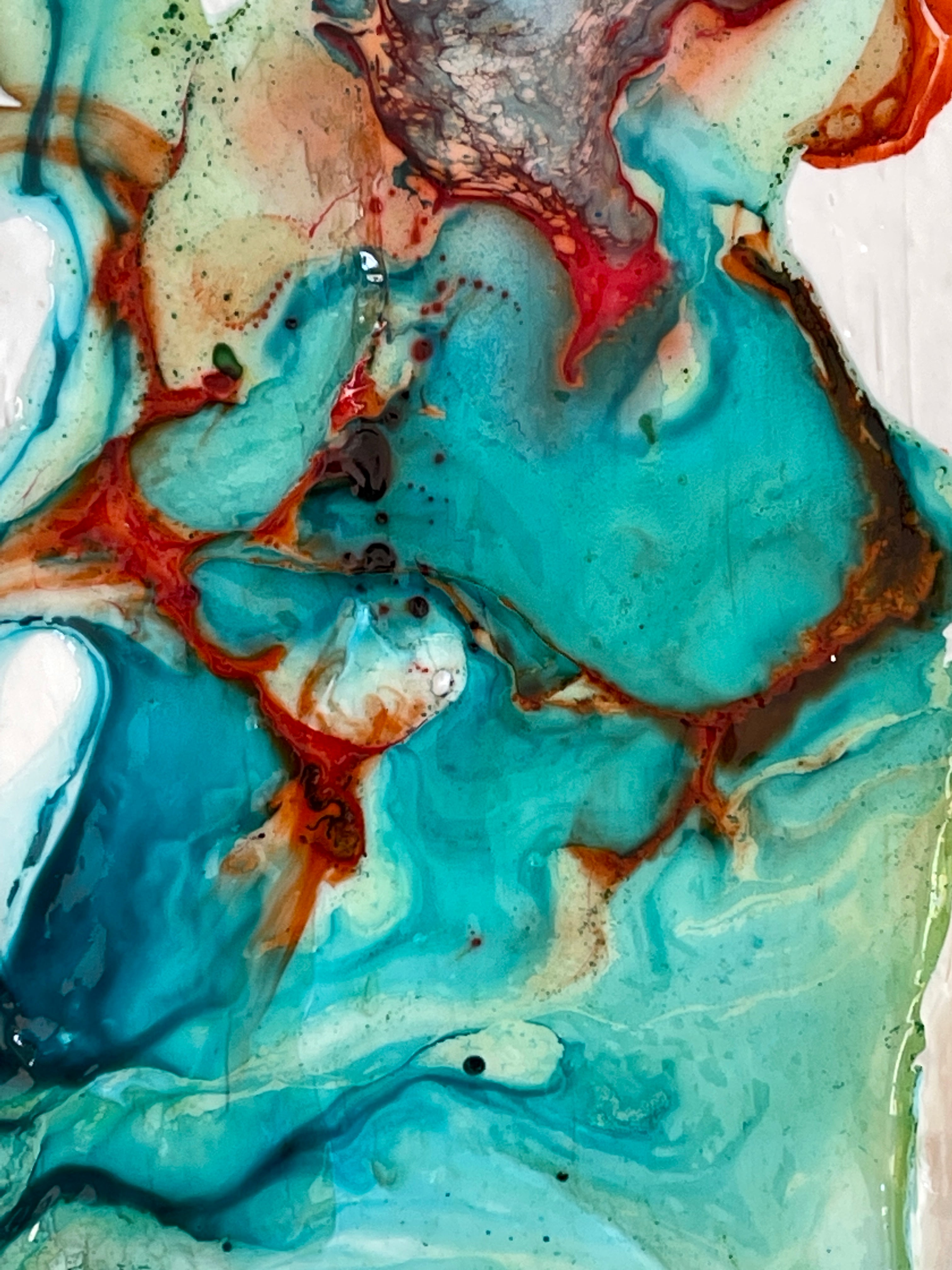 "Aurora" Original painting on Canvas, 60x100 cm, Moltenism