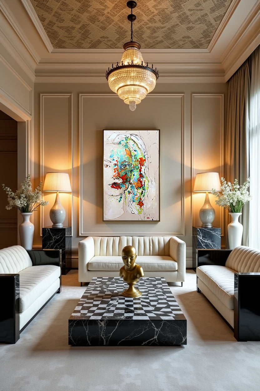 "Aurora" Original painting on Canvas, 60x100 cm, Moltenism