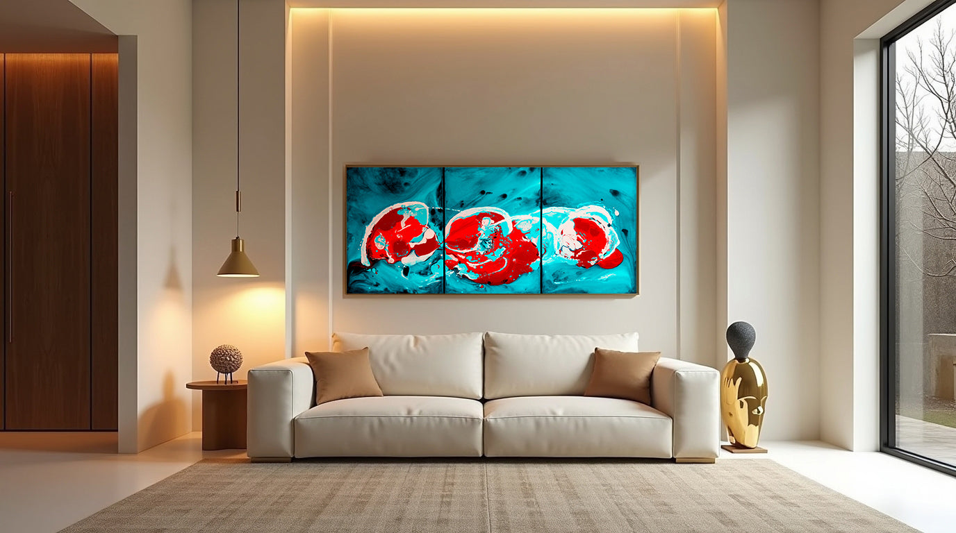 Original painting on canvas, 80x180cm, MONA7
