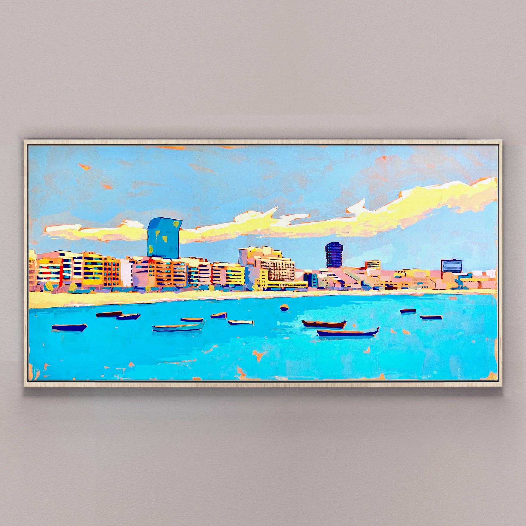 Original painting, Oil on canvas, 200x100cm, Las Palmas 127