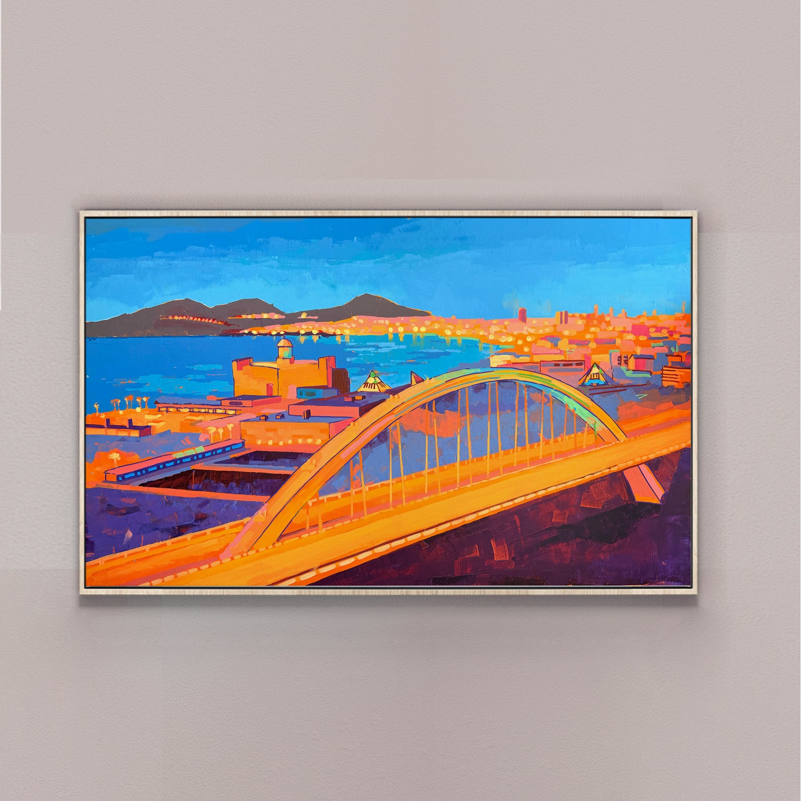 Original painting, Oil on canvas, 160x100cm, Las Palmas 128