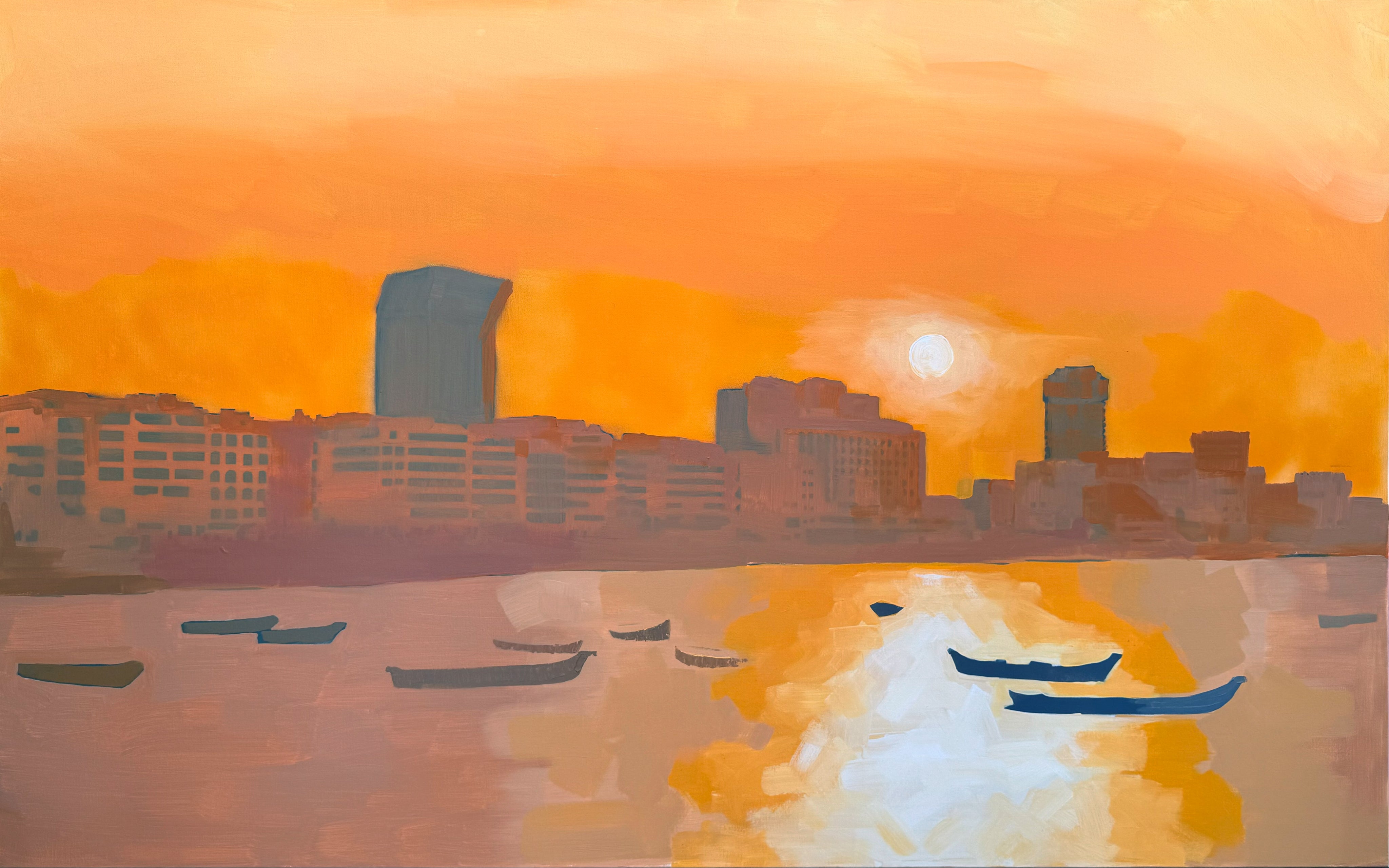 Original painting, Oil on canvas, 160x100cm, Las Palmas 129