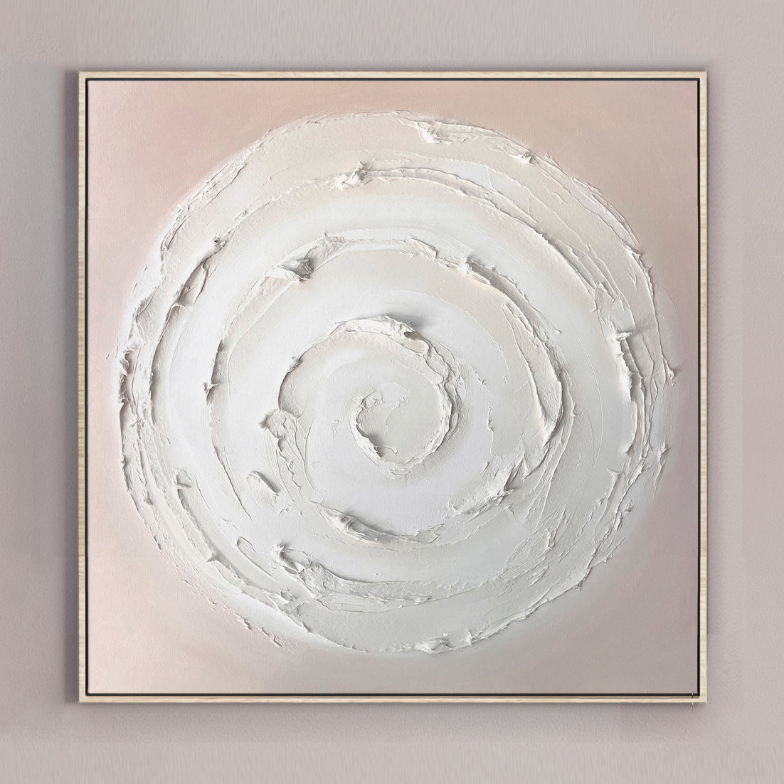 "Eternal Whirl" Originalgemälde auf Leinwand, 90x90cm, Moltenismus