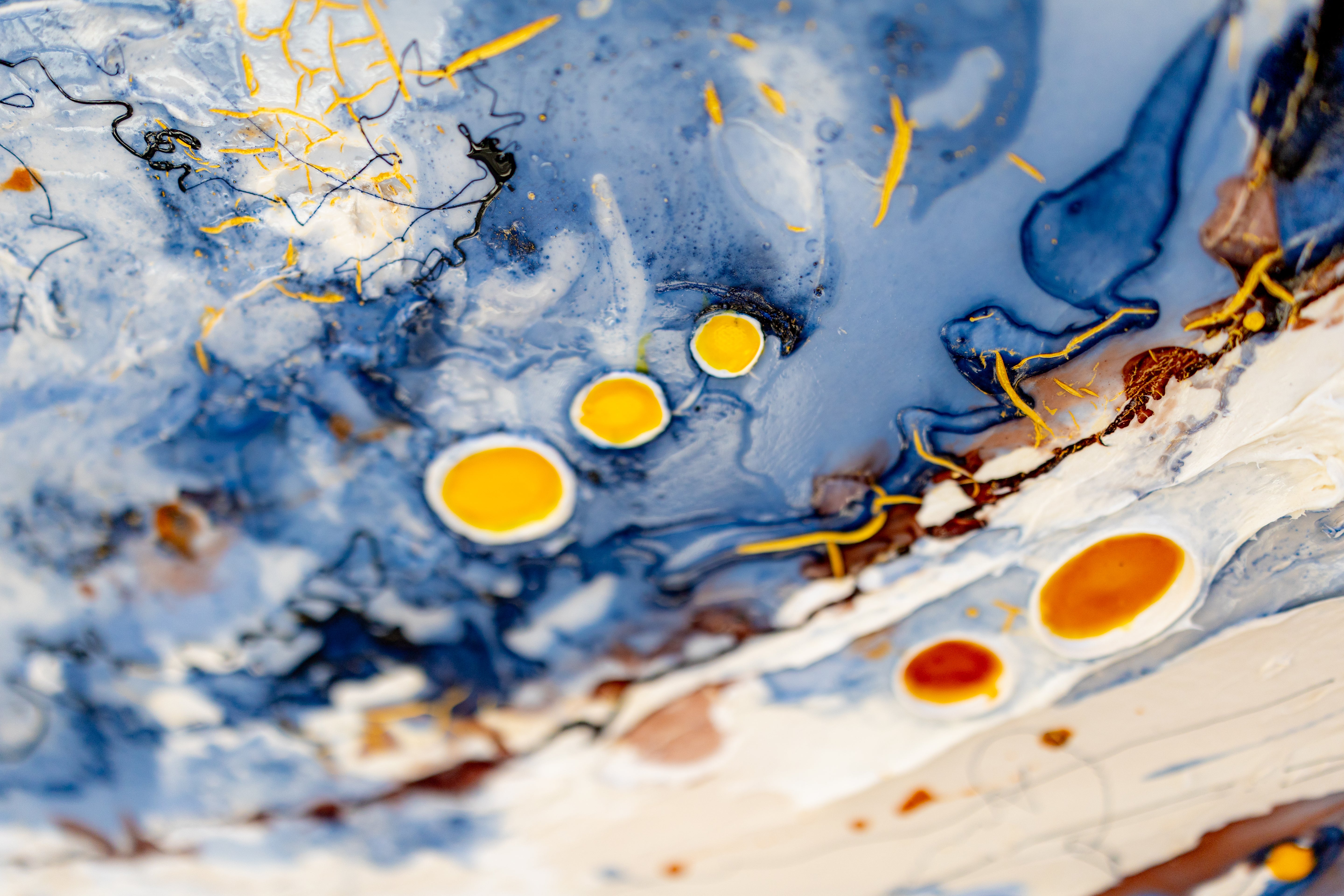 Moltenism, Original painting on canvas, 100x200cm, MO15