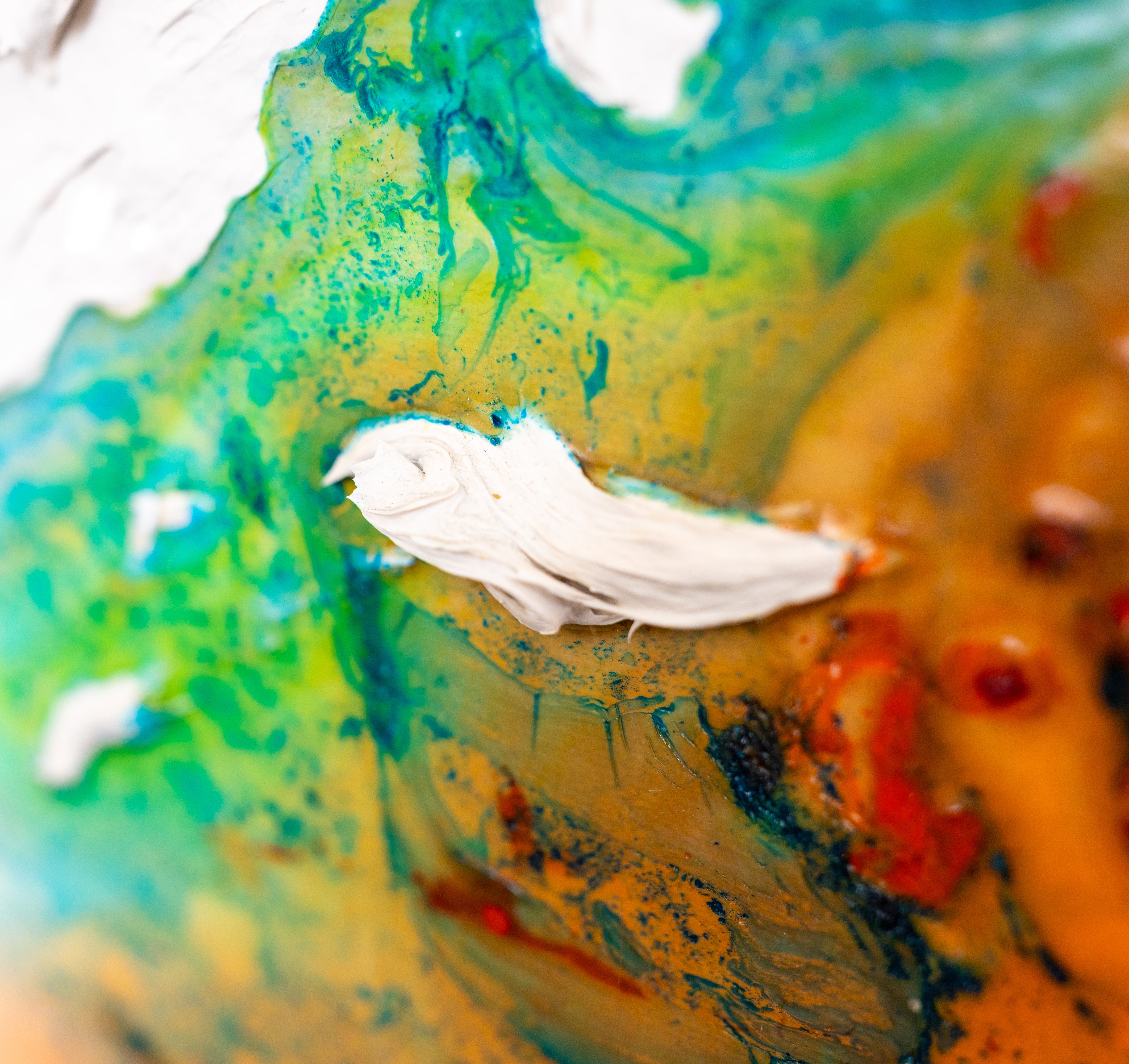 Moltenism, Original painting on canvas, 89x130cm, MO12