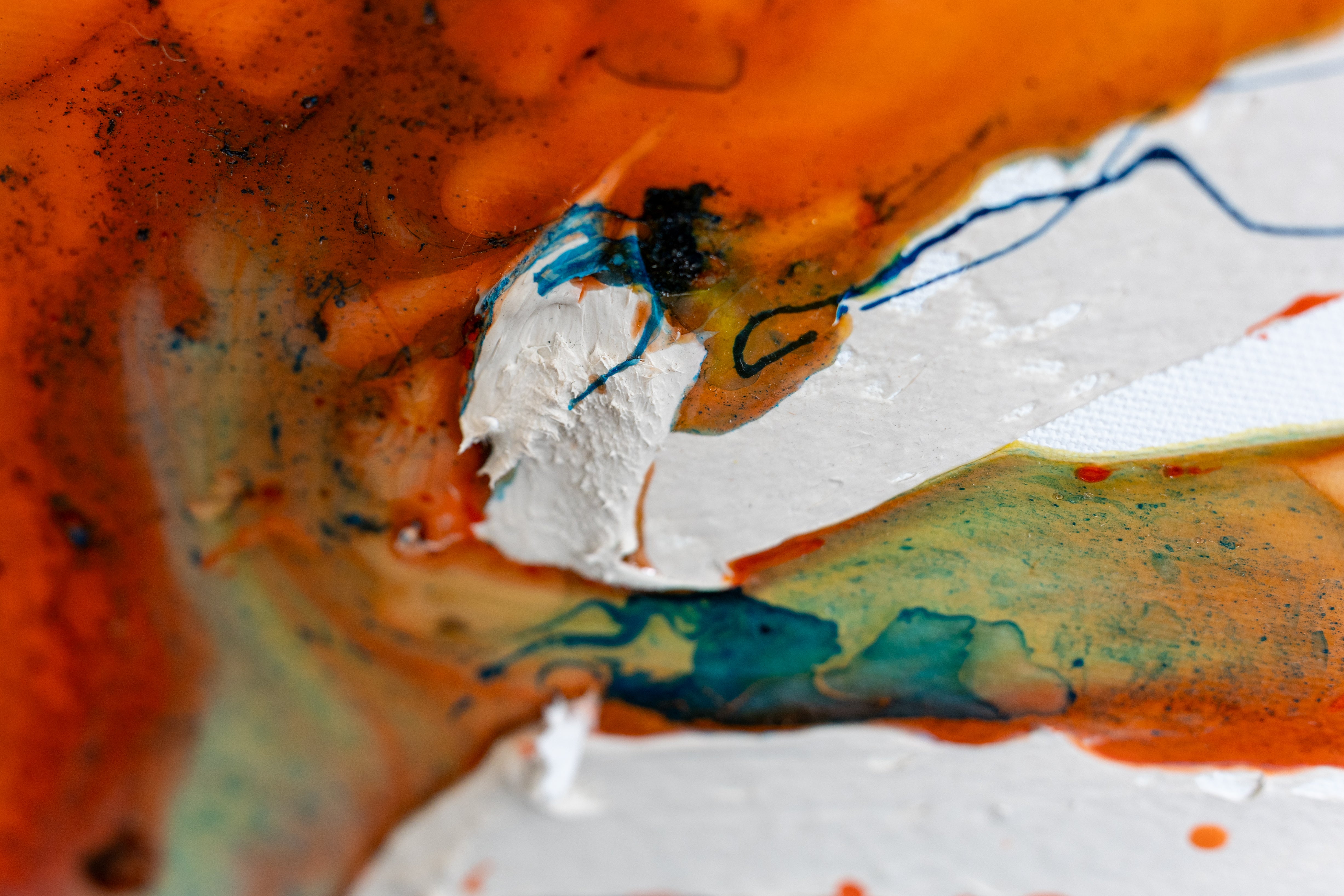 Moltenism, Original painting on canvas, 89x130cm, MO12