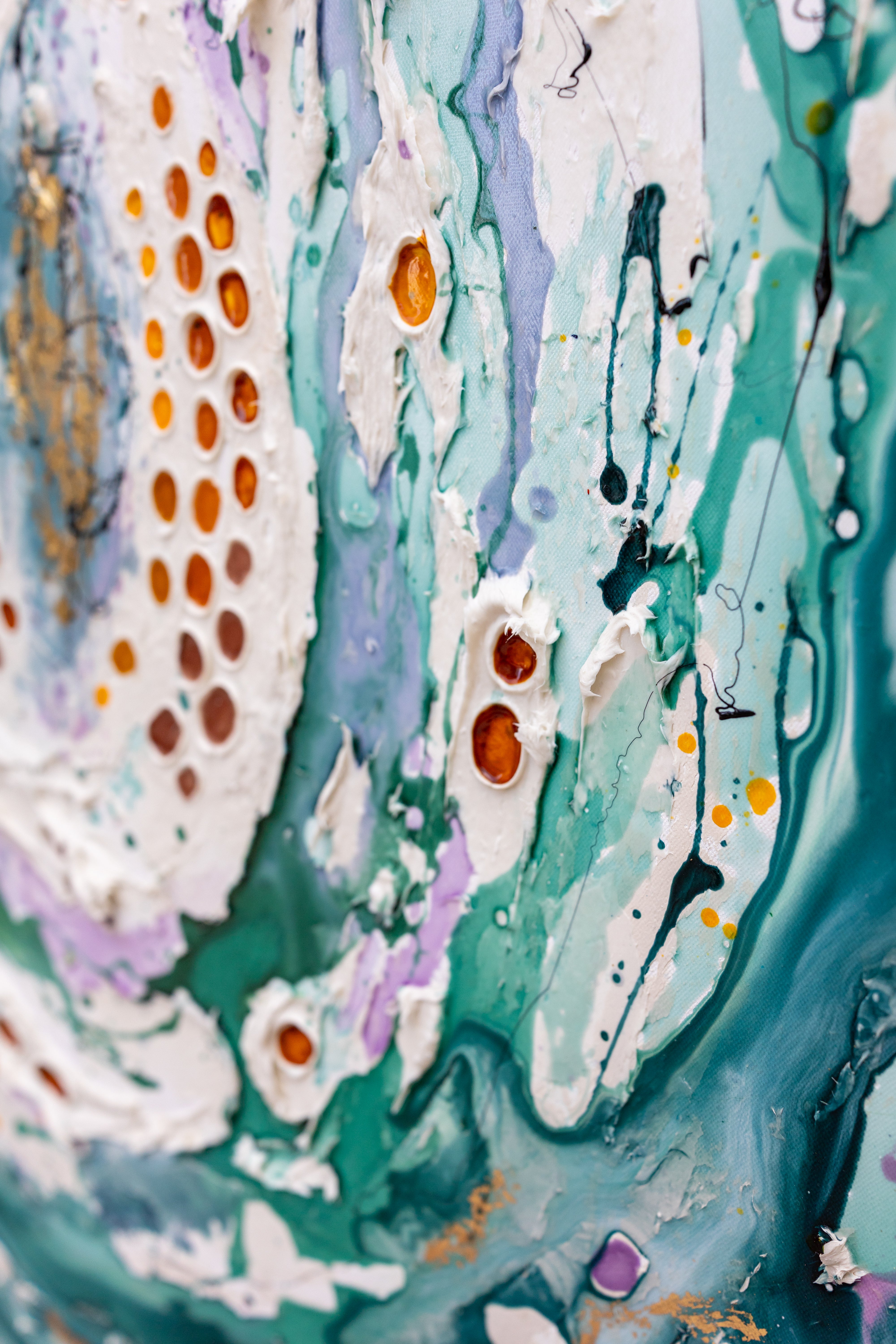 Moltenism, Original painting on canvas, 160x200cm, MO37