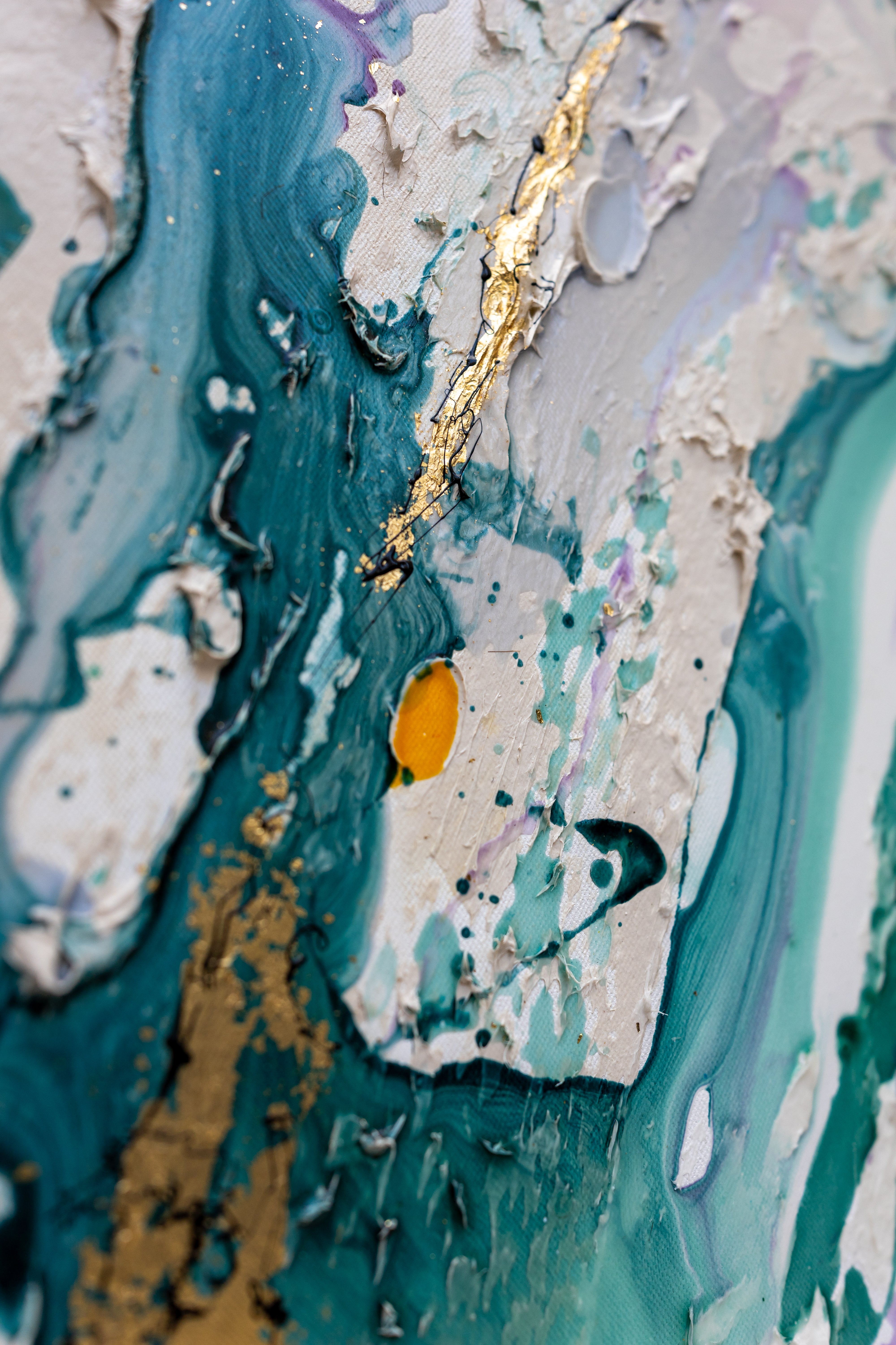 Moltenism, Original painting on canvas, 160x200cm, MO37