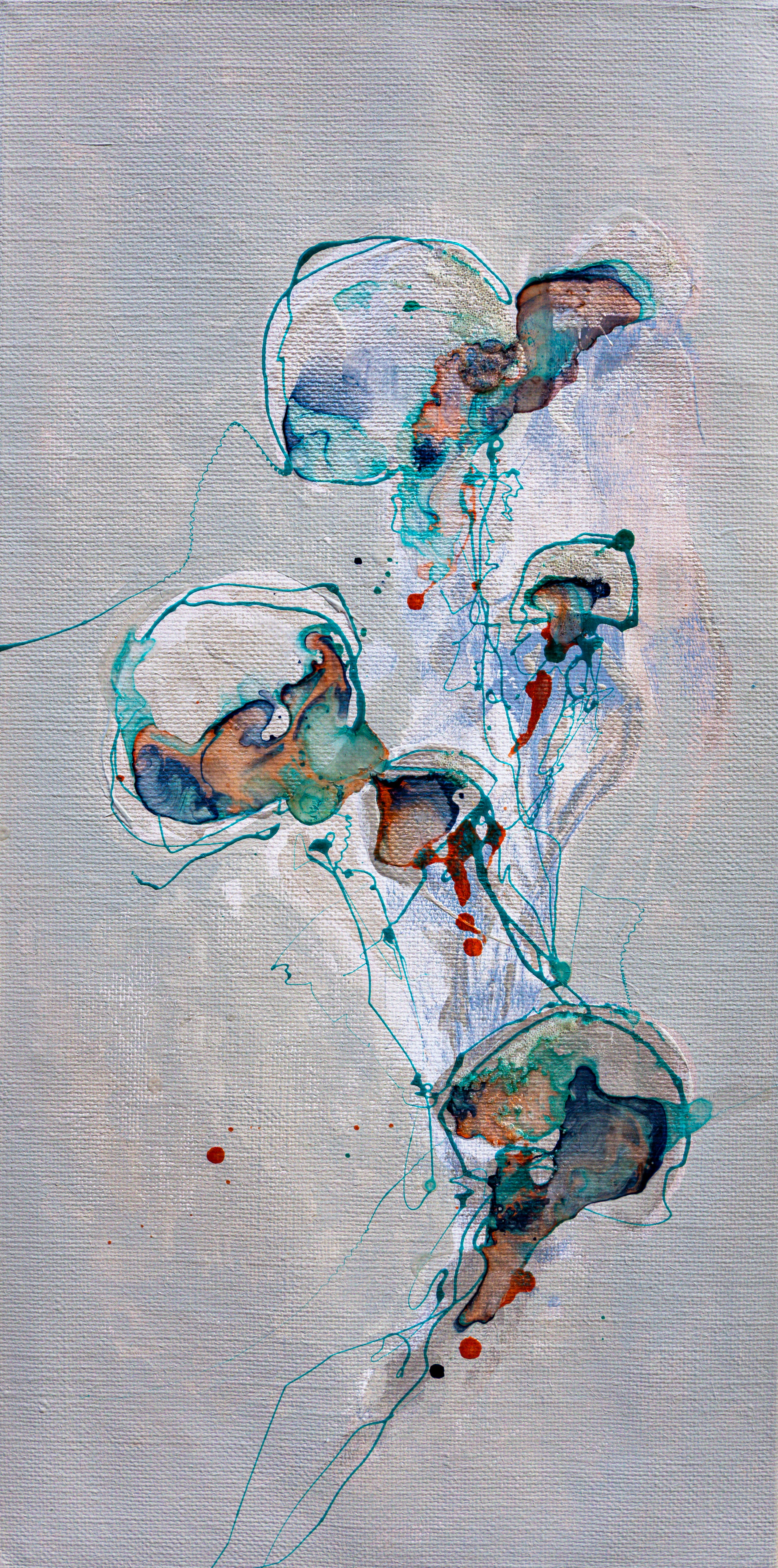 Moltenism, Original painting on canvas, 35x70cm, MO53, Introverts 2026 series