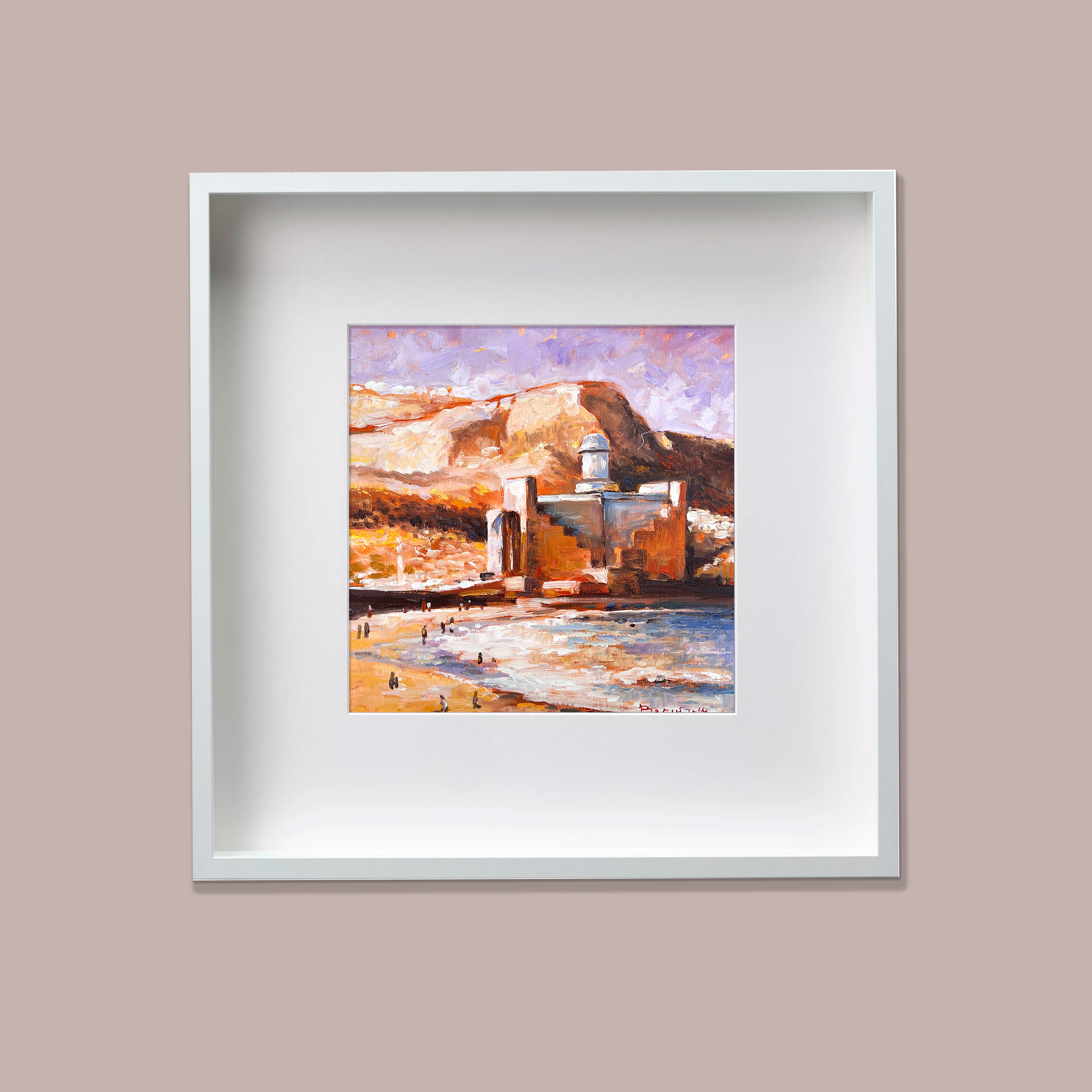 Original painting, Oil on canvas, 30x30cm, Las Palmas 62