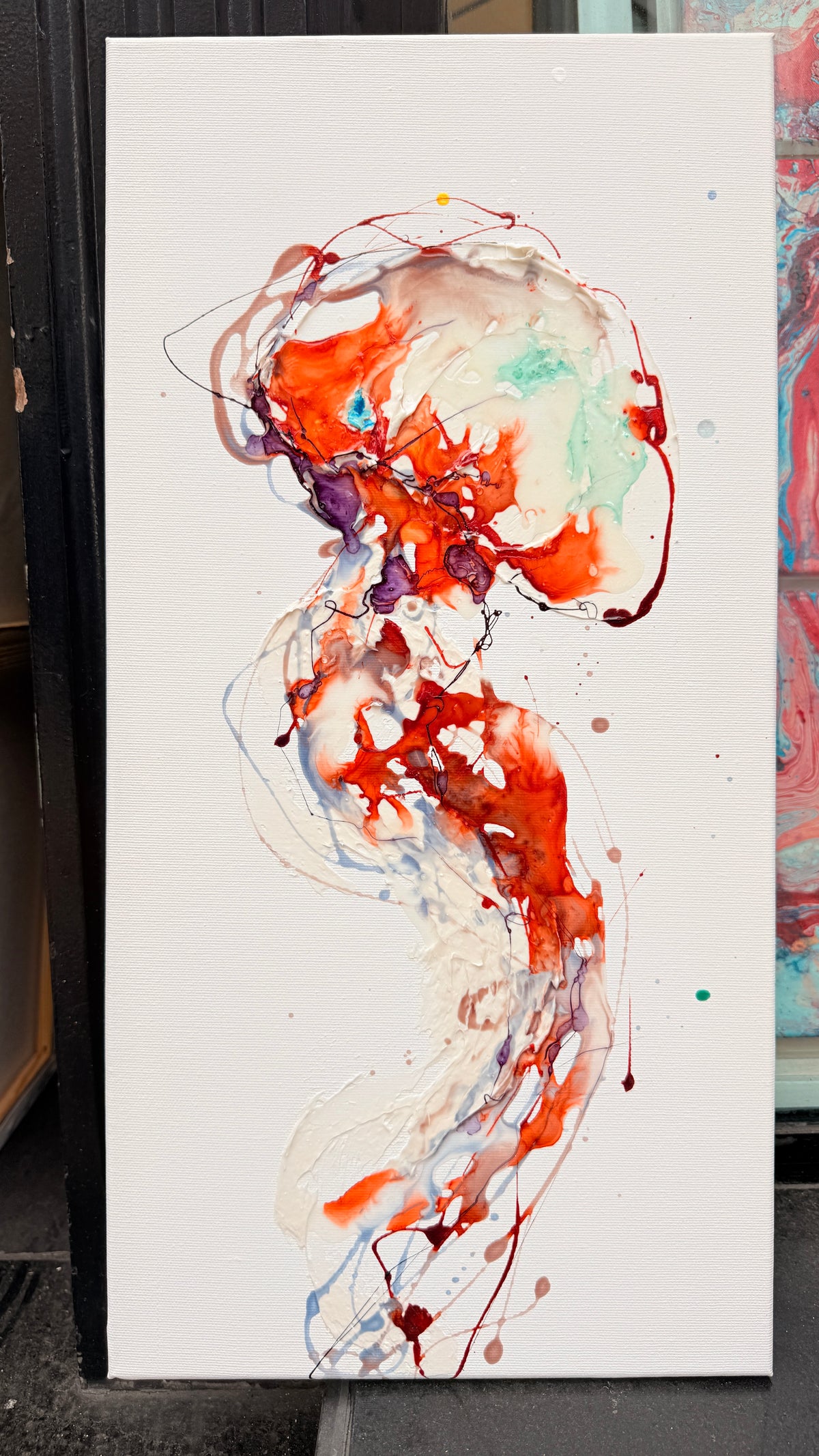 Inner Ocean – Introverts Moltenism Painting, 30x60cm