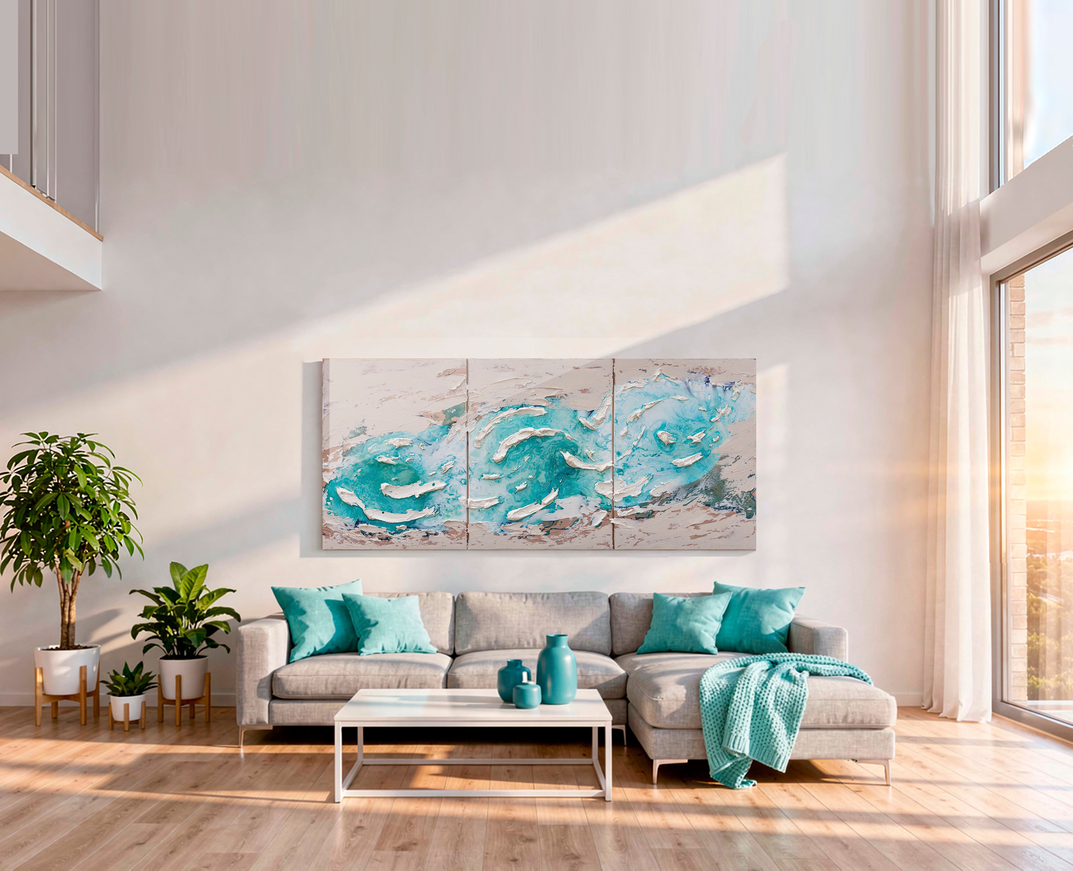 Moltenism, Original painting on canvas, 80x180cm, MO35