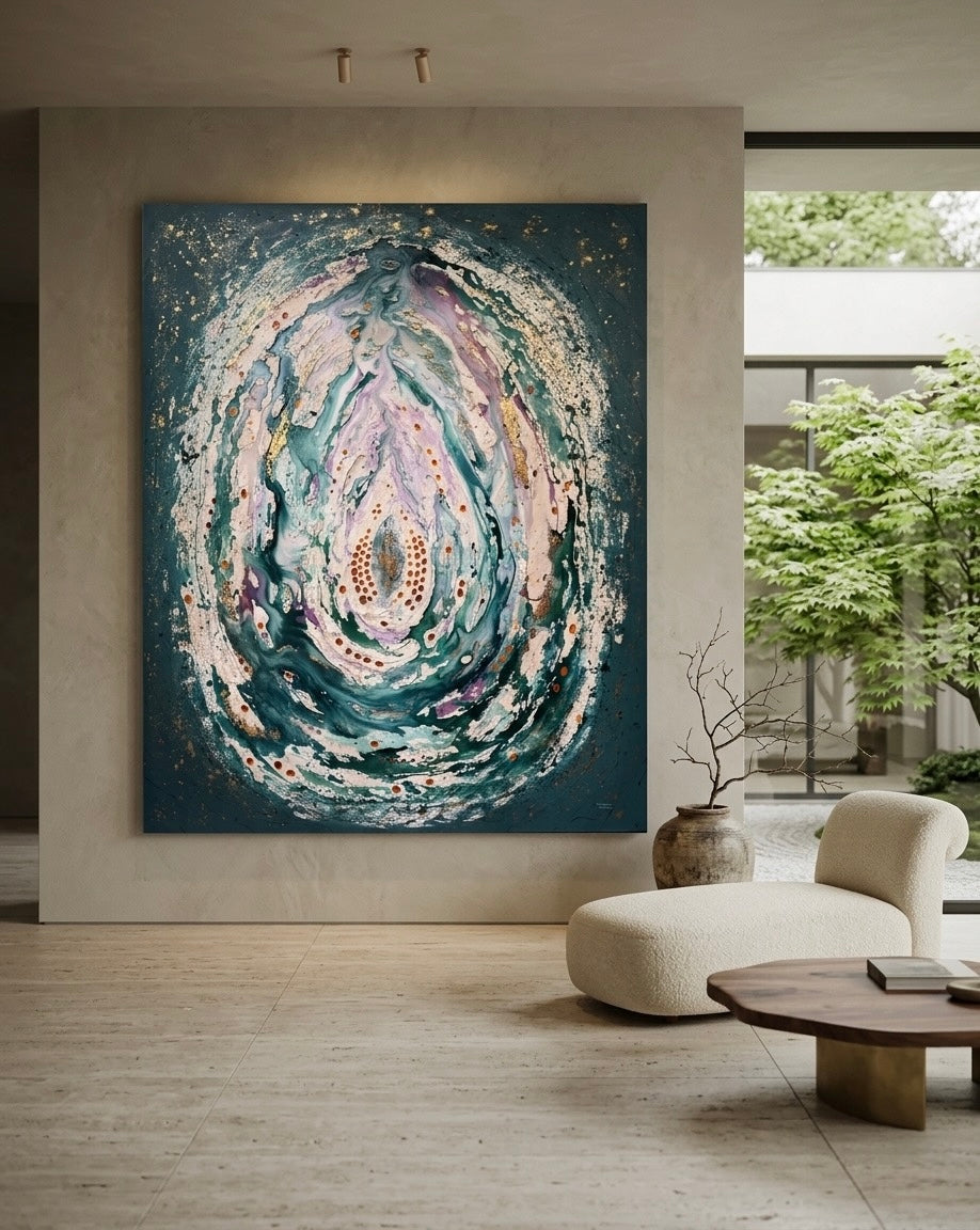 Moltenism, modern abstract art, 160x200cm, MO37