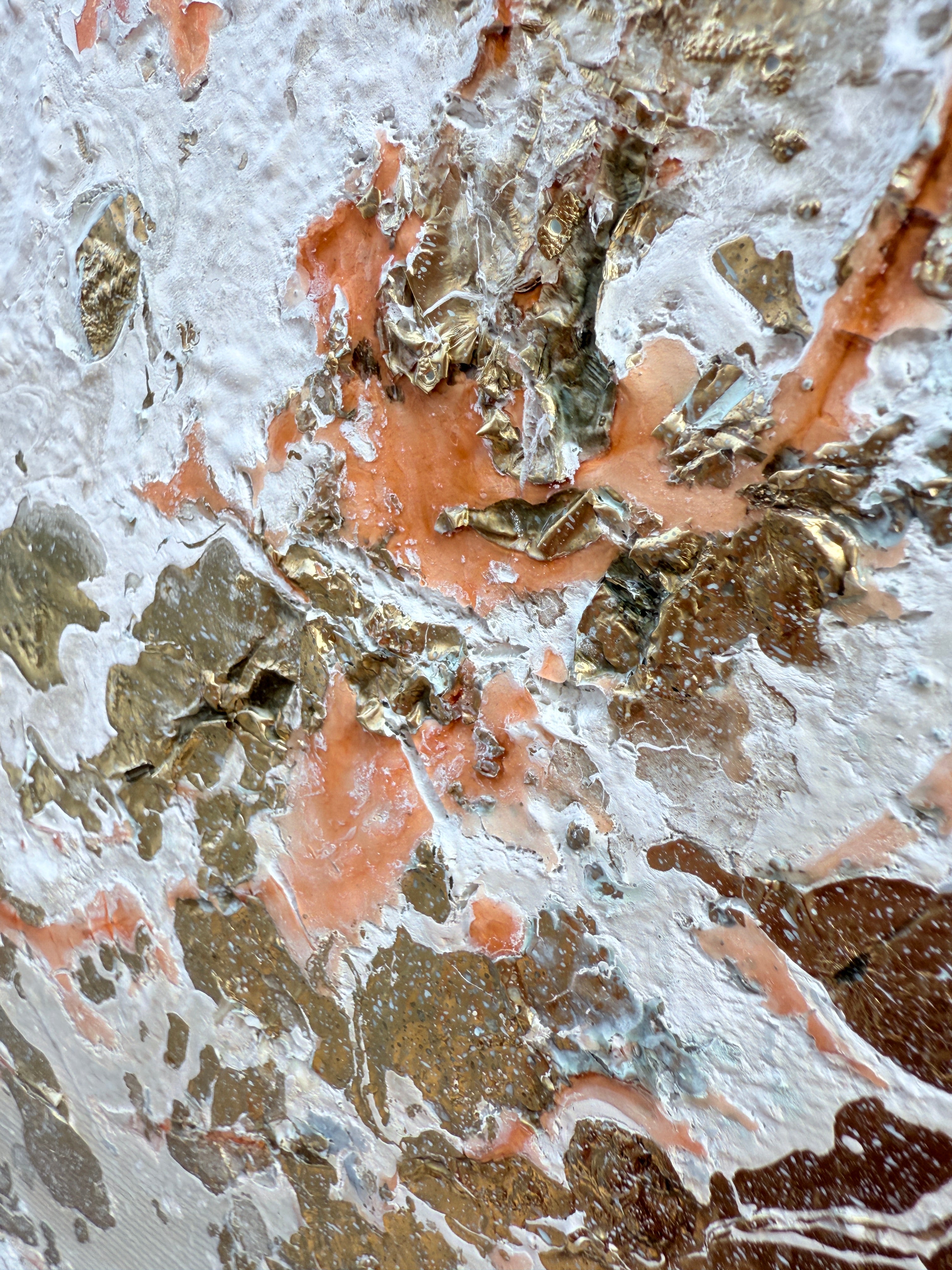 Abstract Floral Artworks, Flower Texture, 50x50cm, diptych