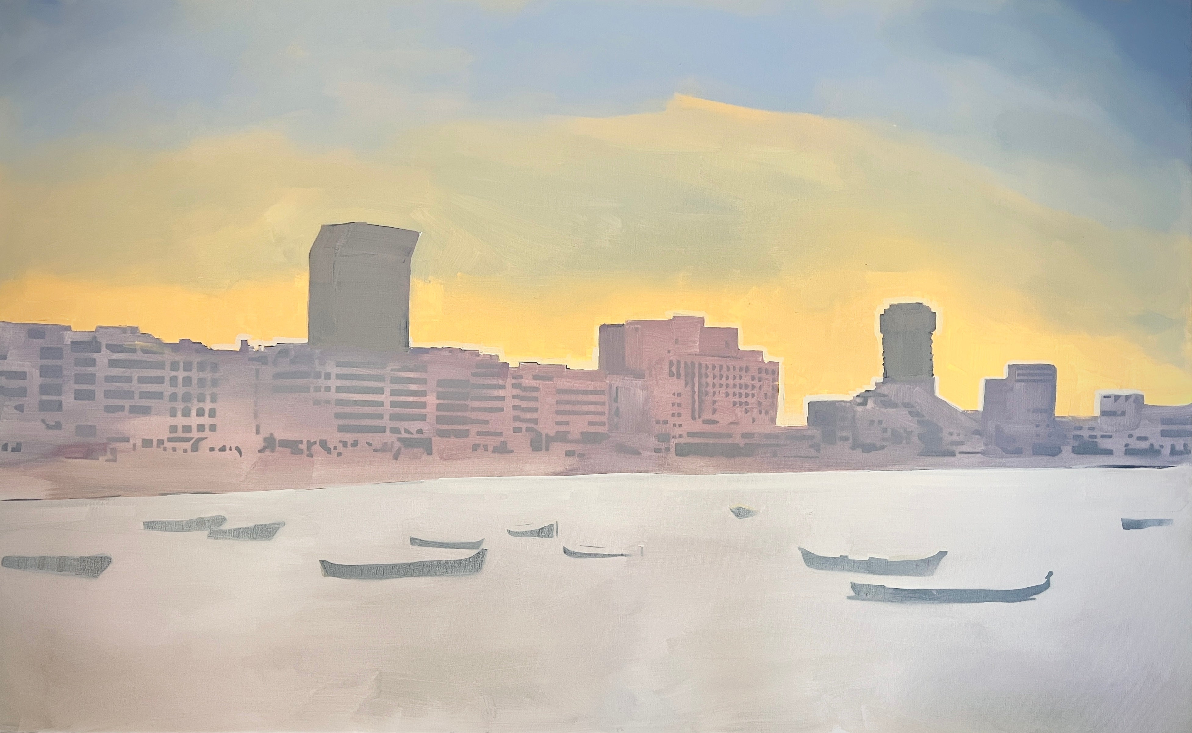 Original painting, Oil on canvas, 160x100cm, Las Palmas 121