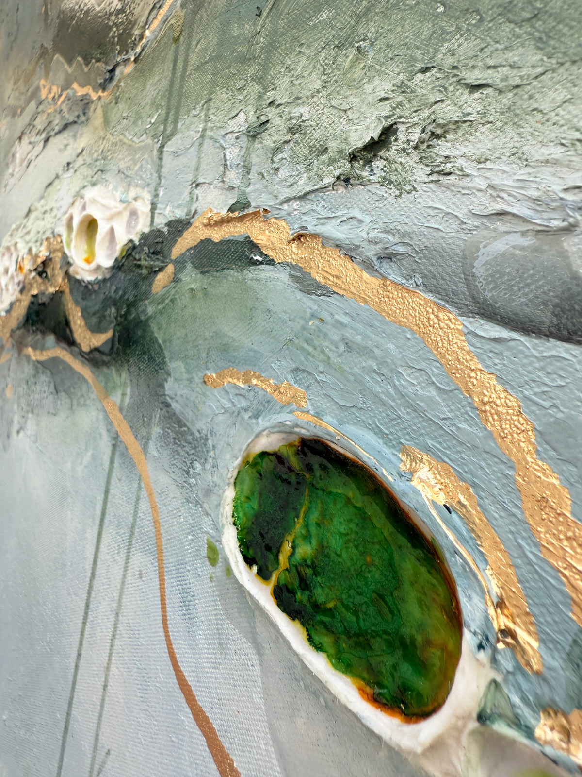 Aurum Horizon – Moltenism Abstract Painting, 120х200cm