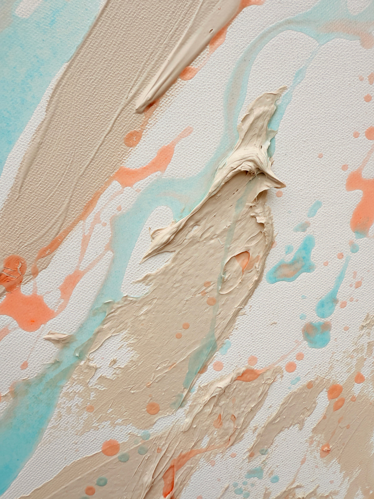 Solar Reef – Original Moltenism Painting, 100x140cm