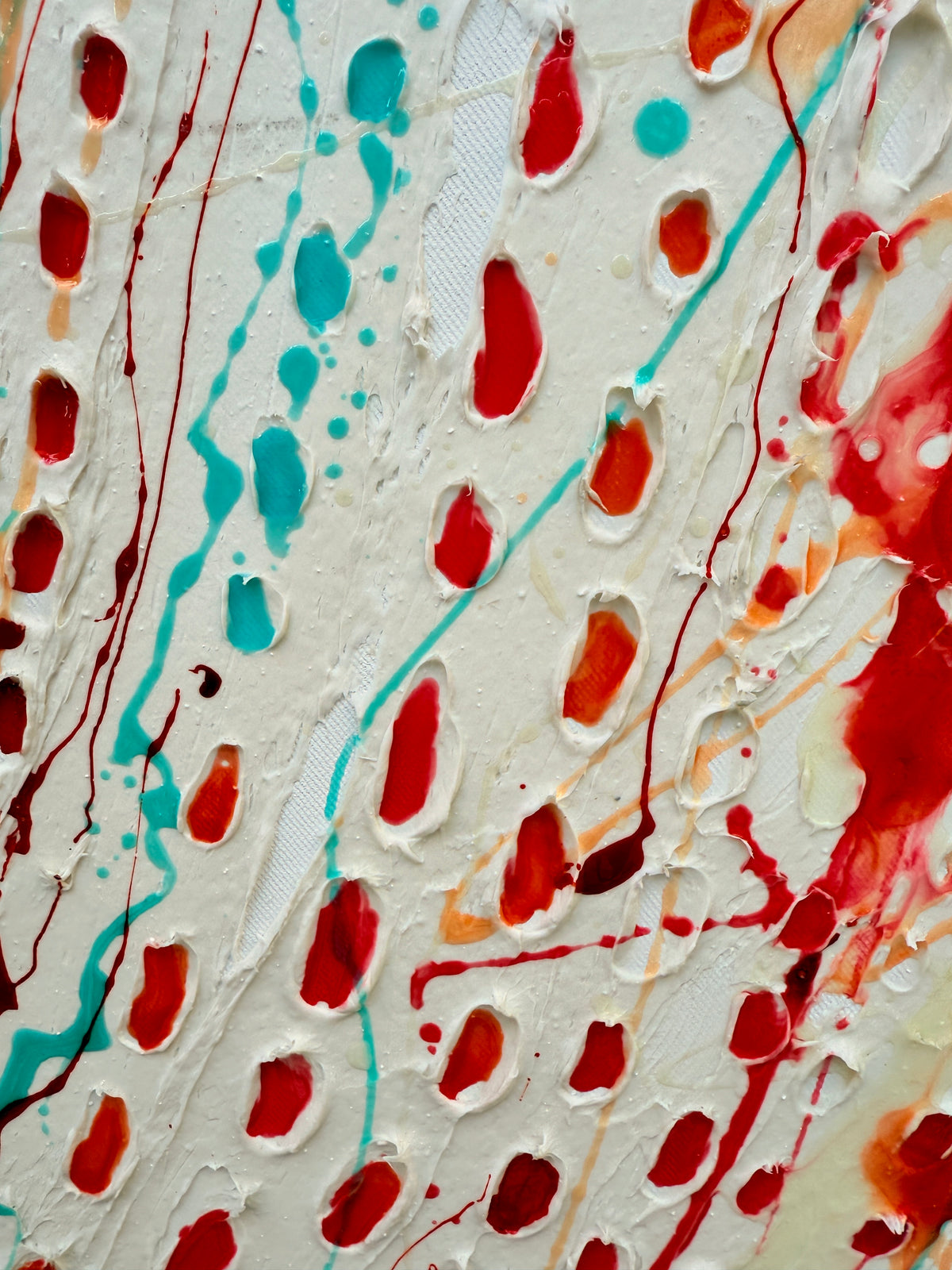 Sirocco Sail – Moltenism Abstract Painting, 80x120cm