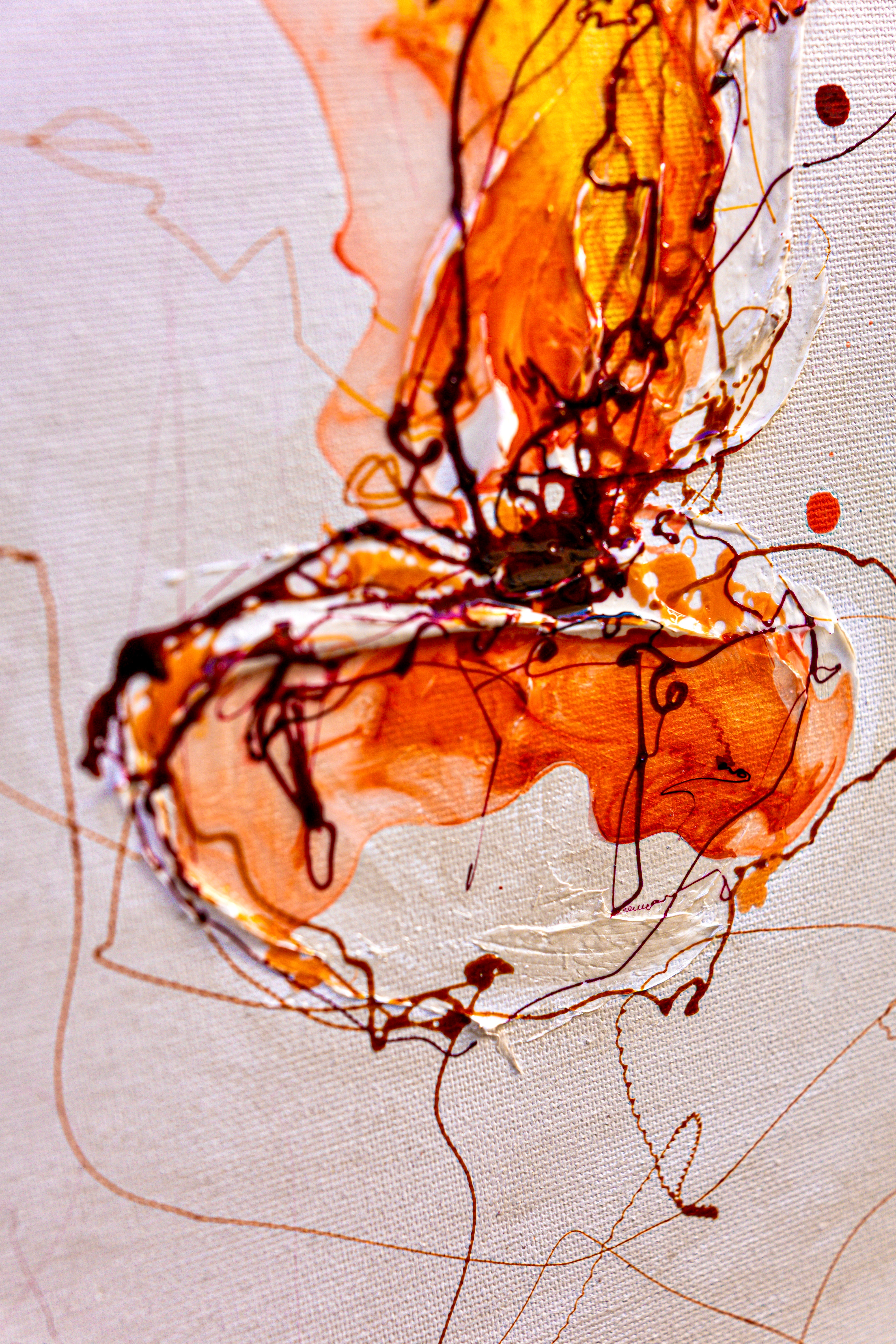 Moltenism, Original painting on canvas, 50x100cm, MO50, Introverts 2026 series