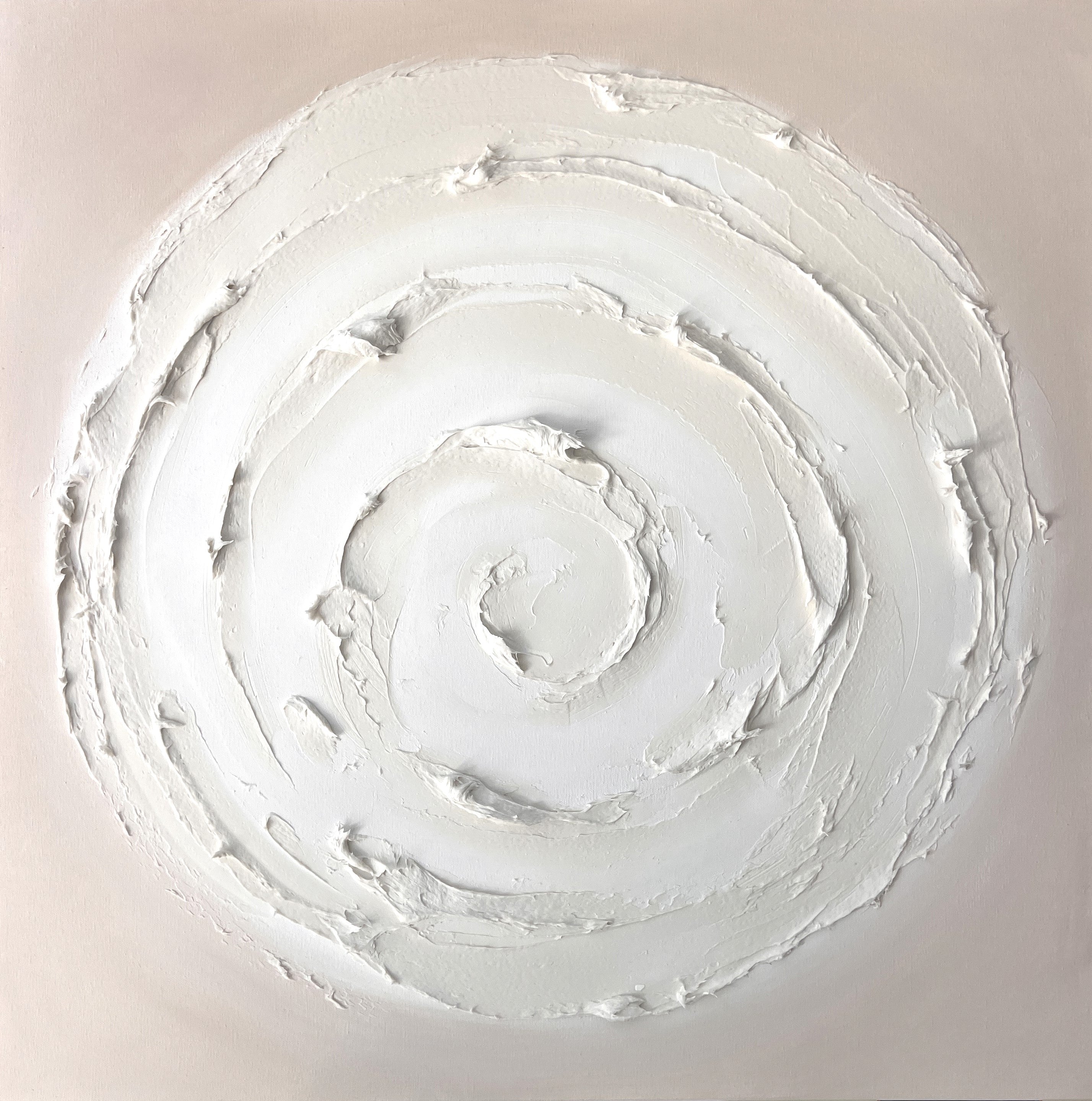 "Eternal Whirl" Originalgemälde auf Leinwand, 90x90cm, Moltenismus