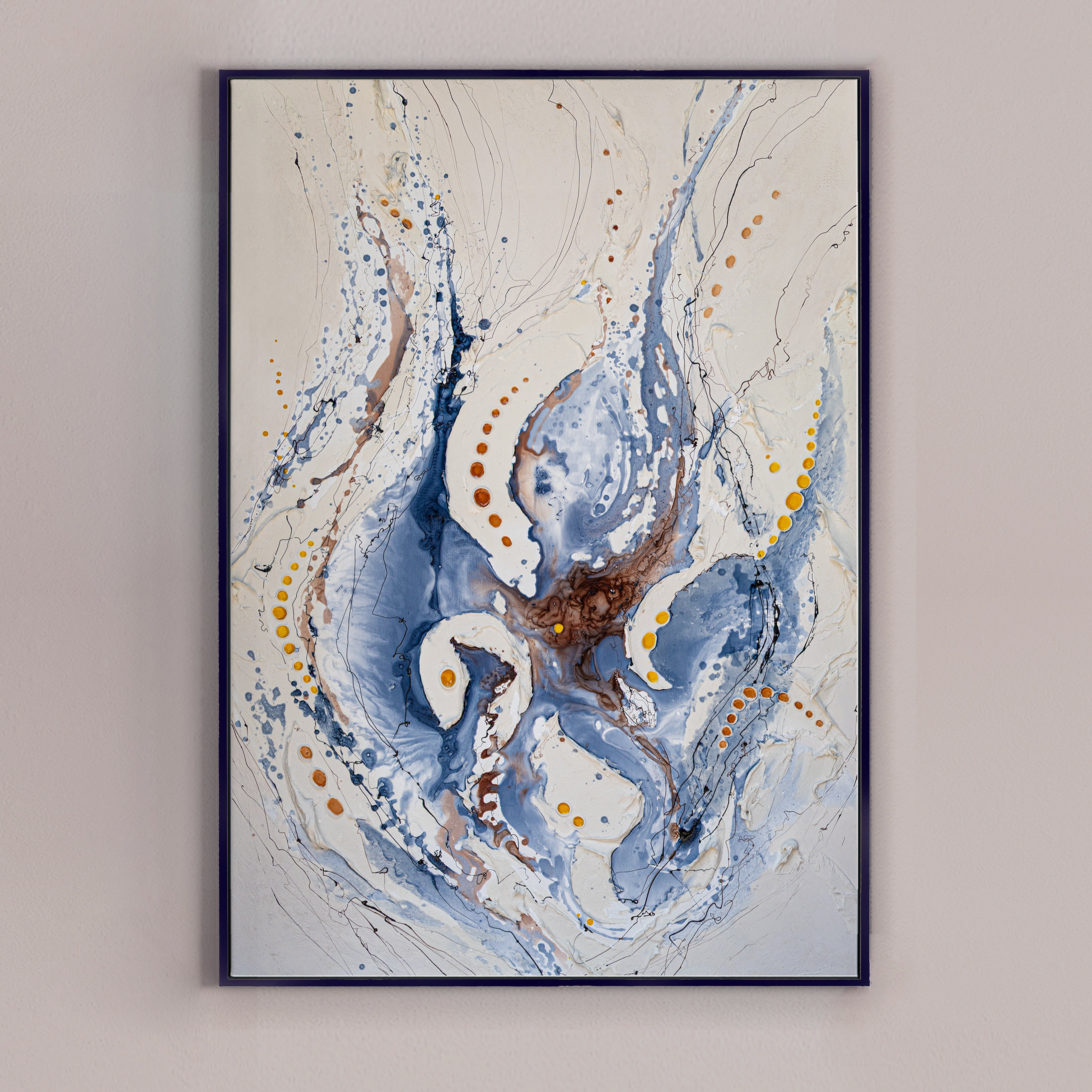 Moltenism, Original painting on canvas, 81x116cm, MO14