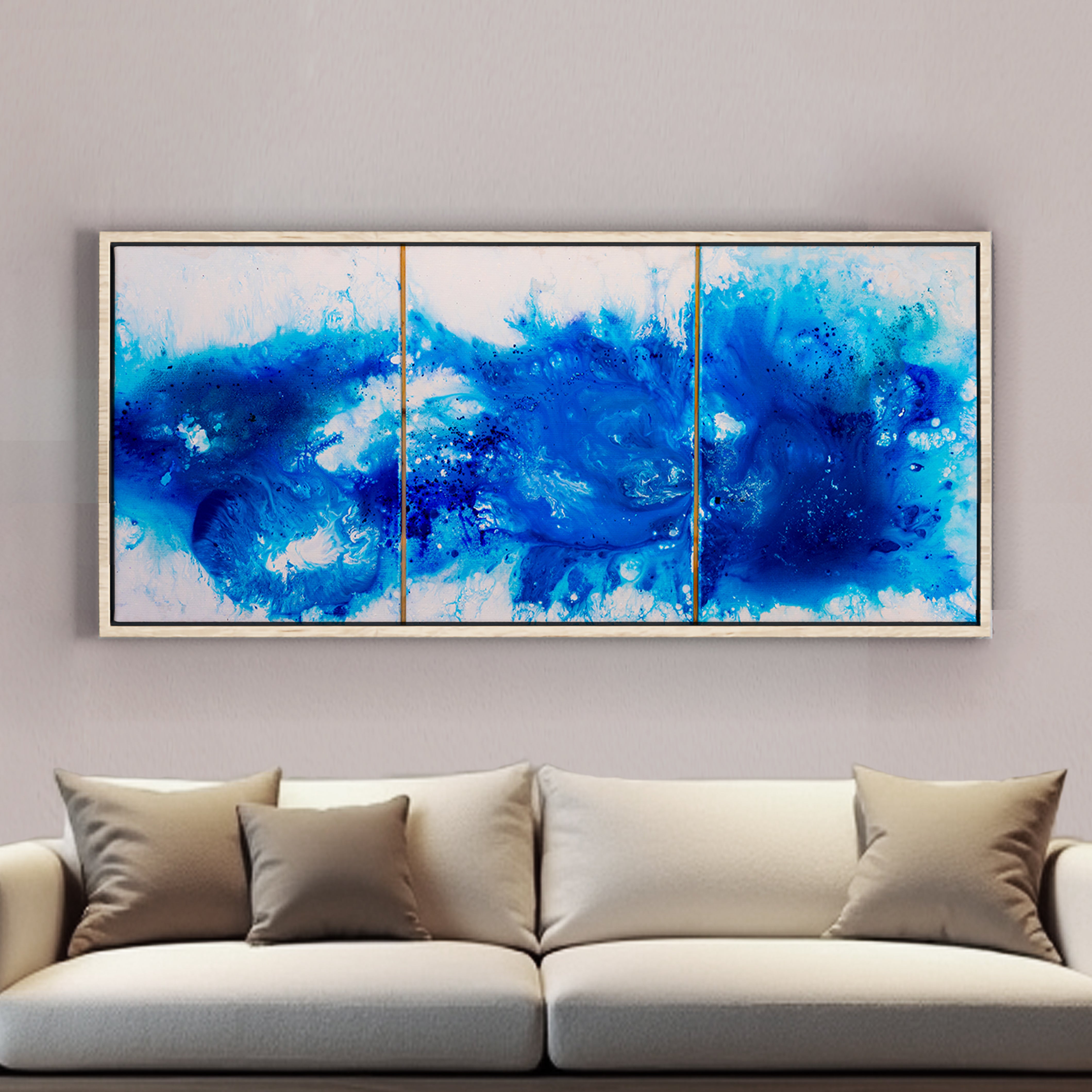 Original painting on canvas, 80x180cm, MONA2
