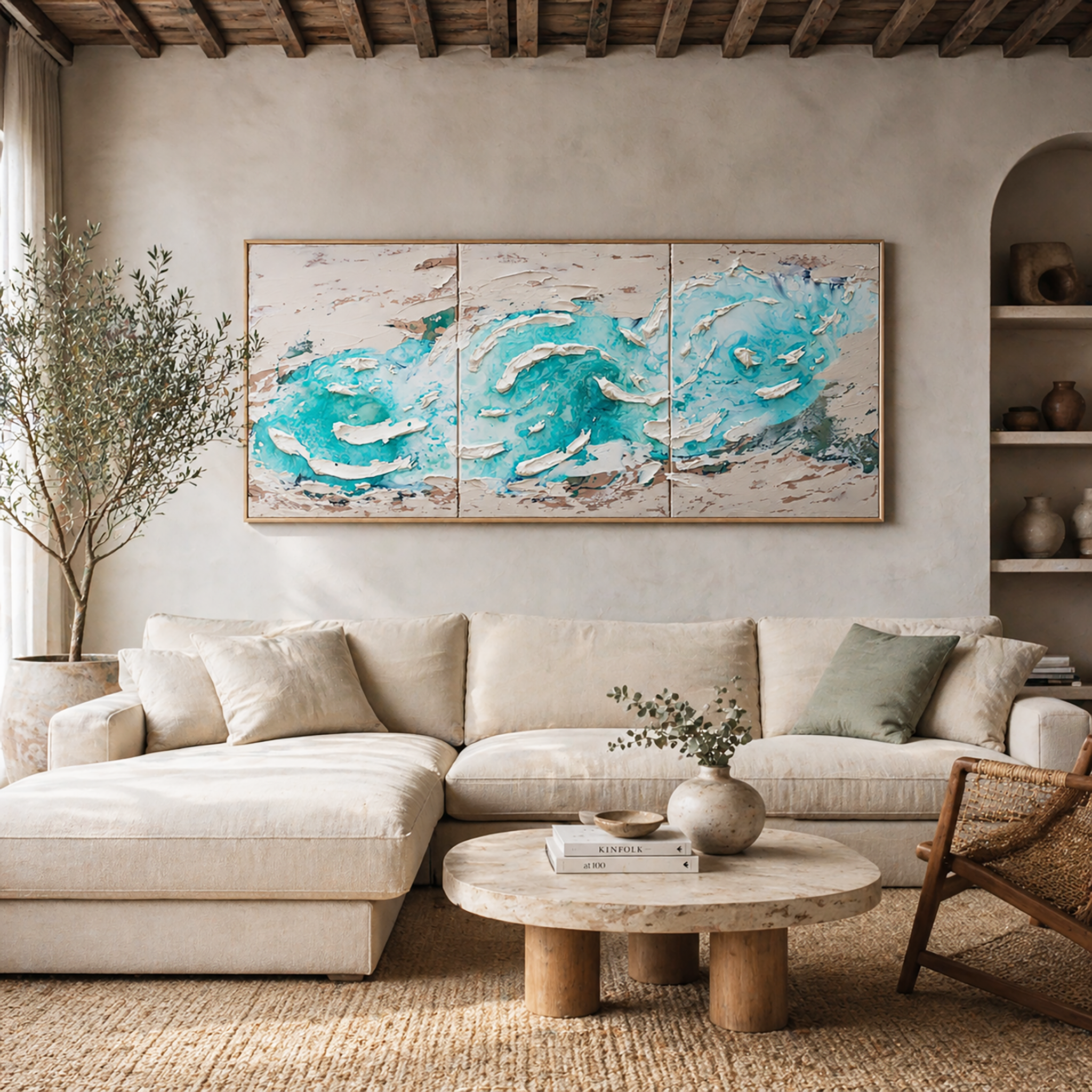 Moltenism, interior designer wall art, 80x180cm, MO35