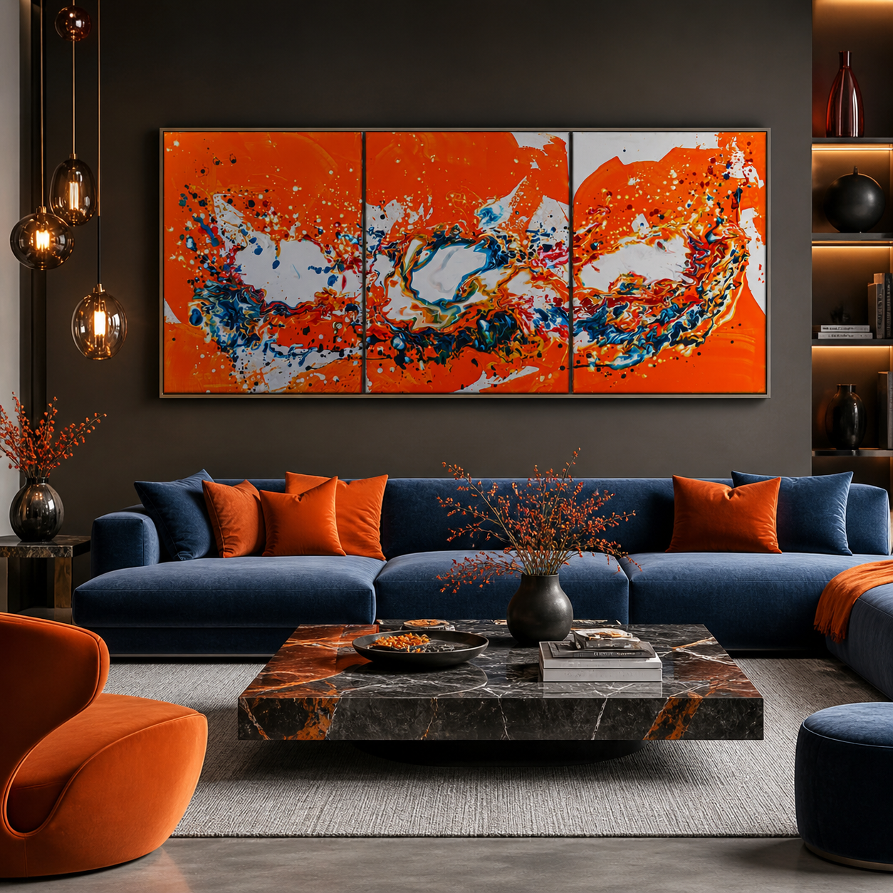 Original painting on canvas, 80x180cm, MONA4