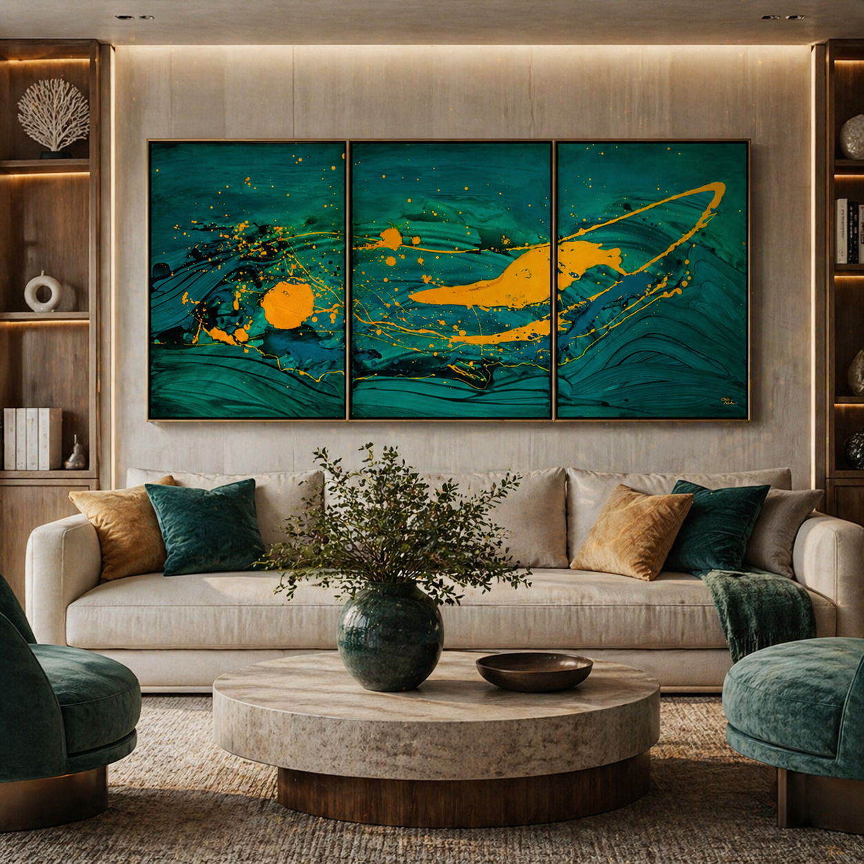 Original painting on canvas, 80x180cm, MONA8